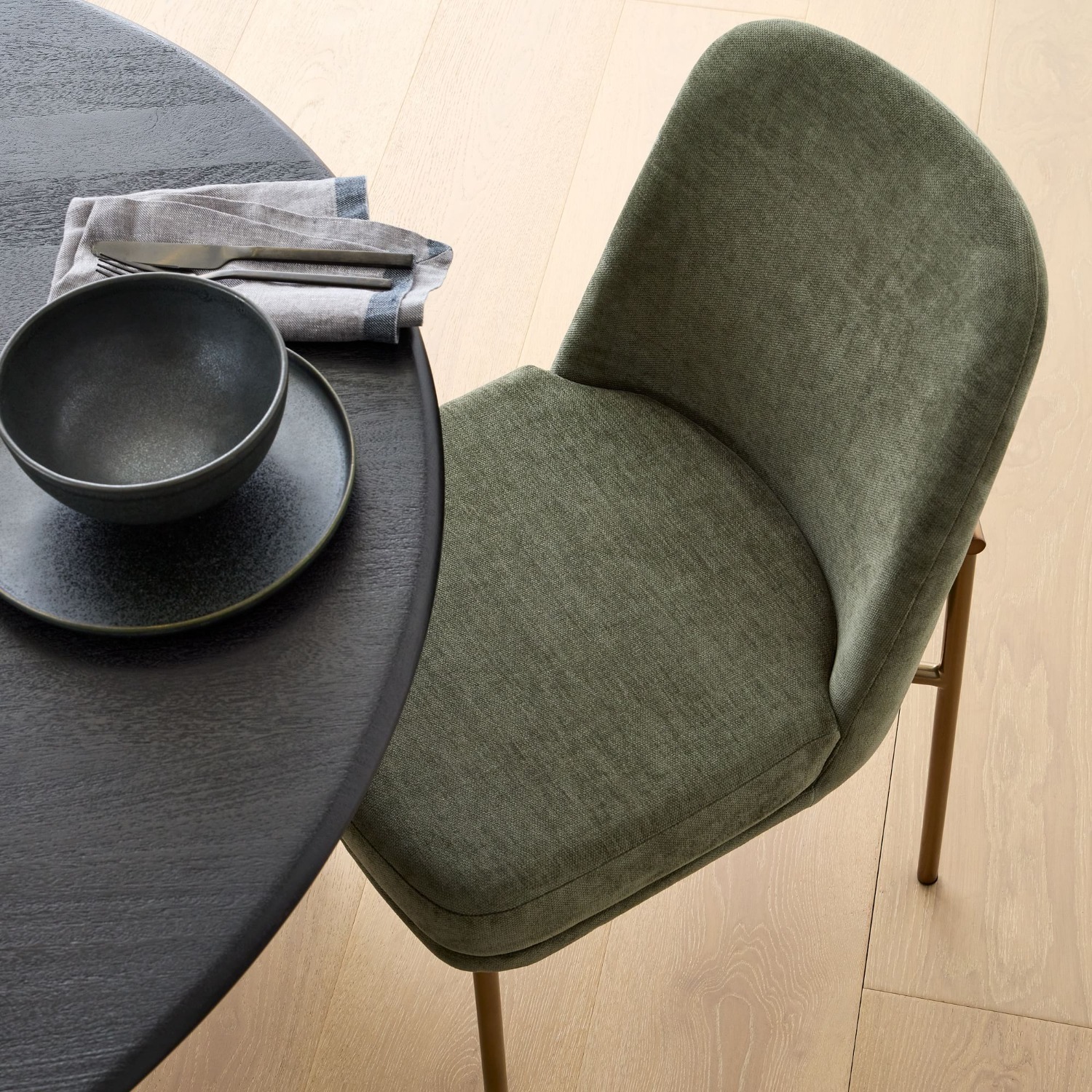 West Elm Jack Metal Frame Dining Chair - image-3