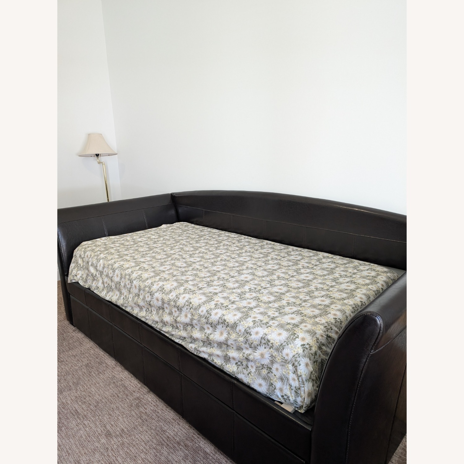 Montgomery Elegant Espresso Daybed with Trundle - image-1