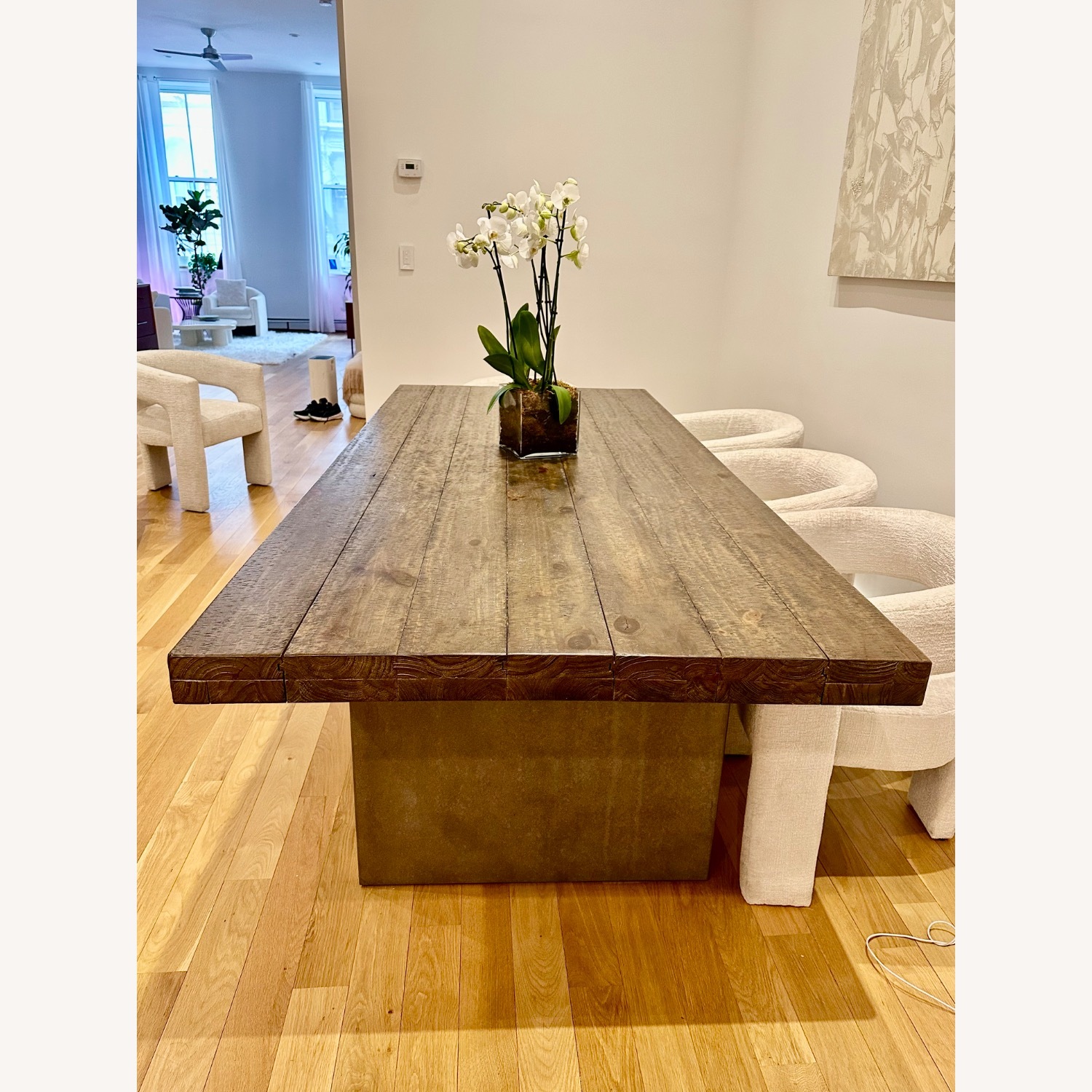 Solid Hard Wood Dining Table - image-2