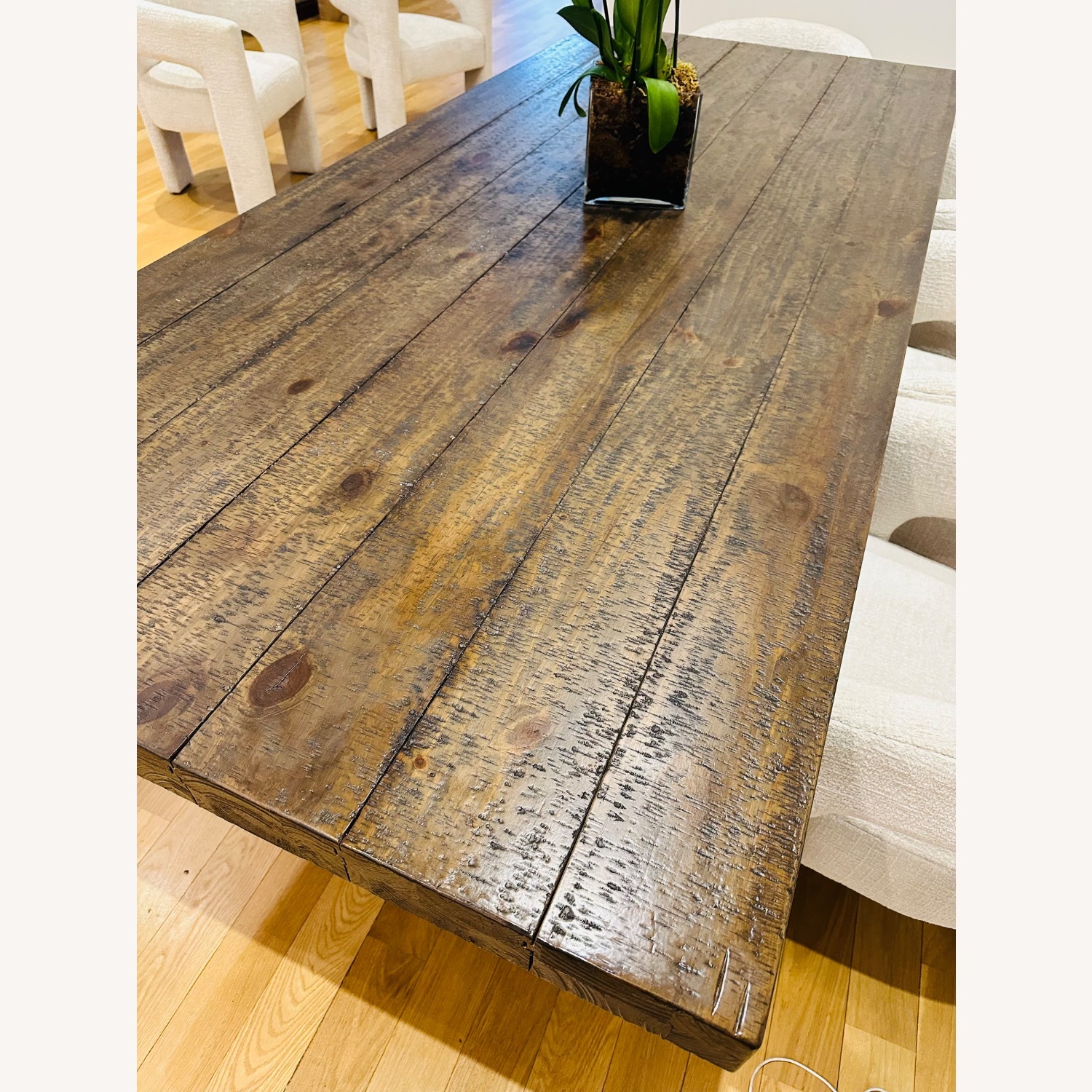 Solid Hard Wood Dining Table - image-4