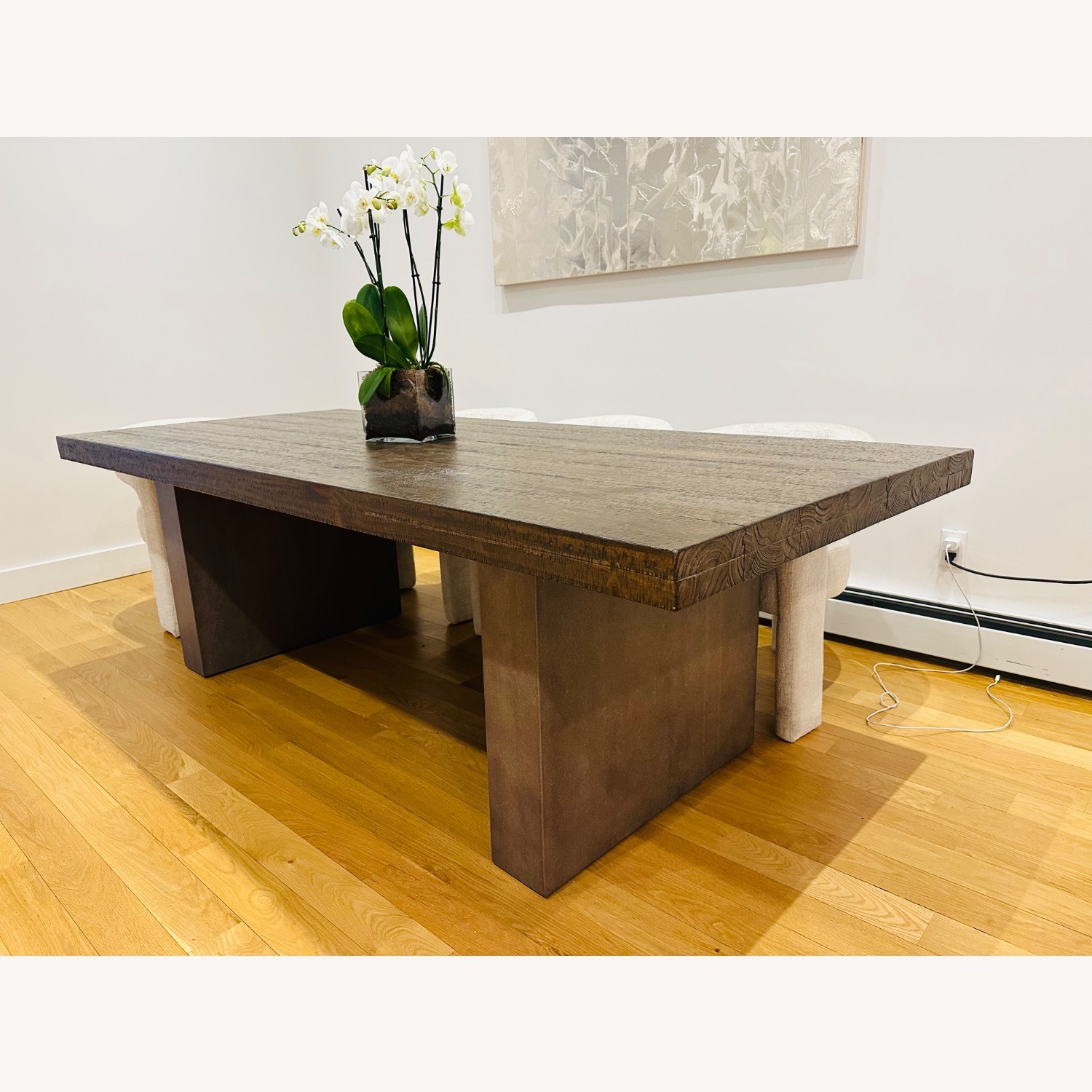 Solid Hard Wood Dining Table - image-1