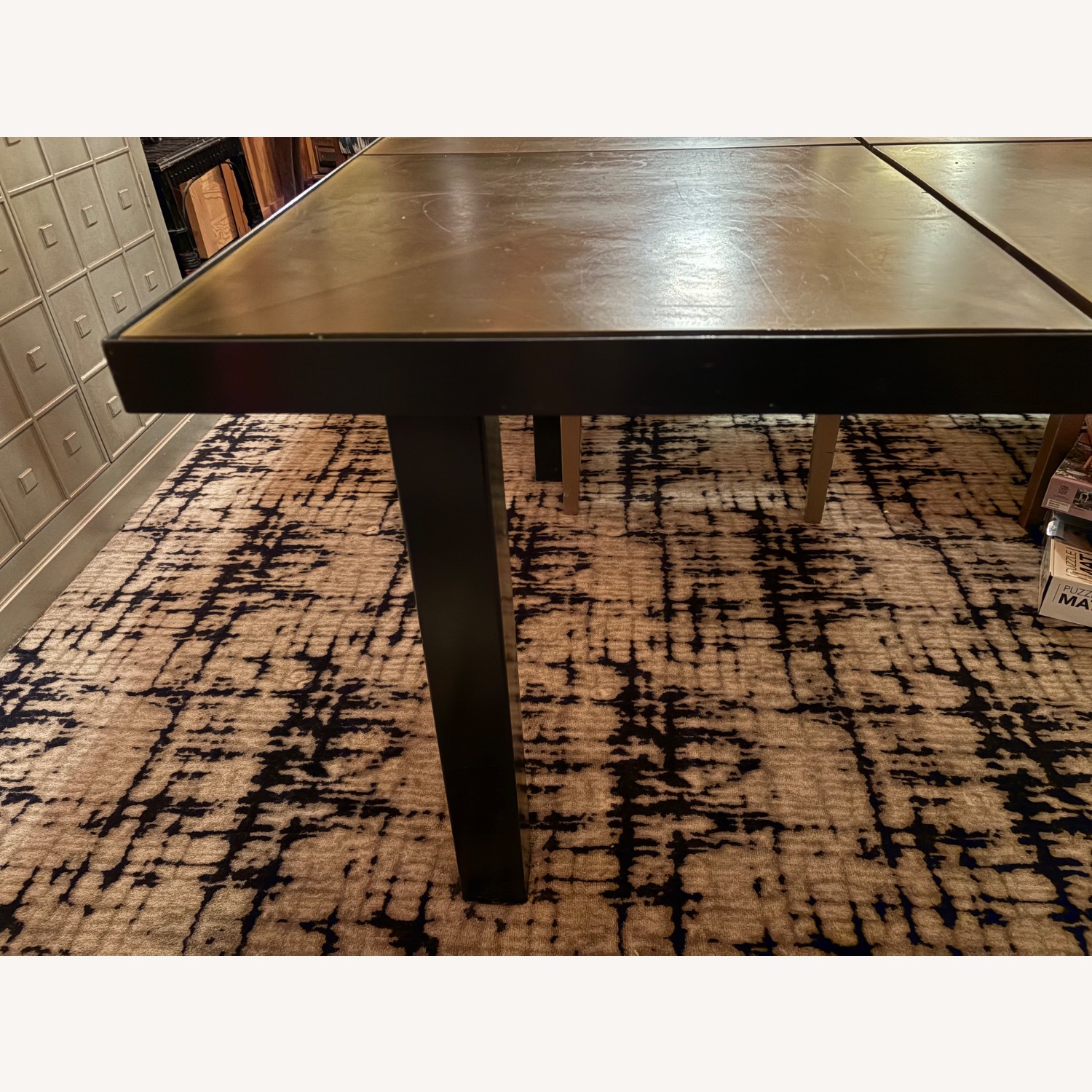 Industrial Metal Dining Table Acrylic Inserts - image-3