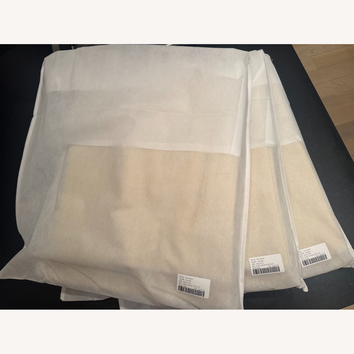 Nordic Knots Light Filtering Curtains- Sunrise - image-4