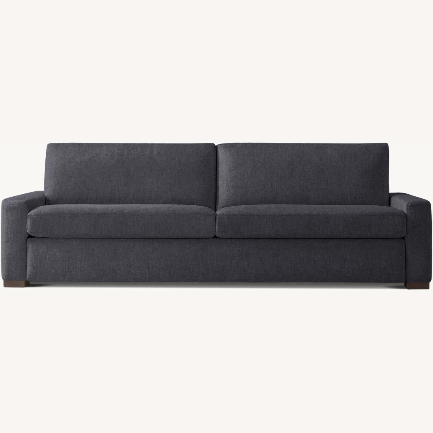 Restoration Hardware Gray Sofa - image-0