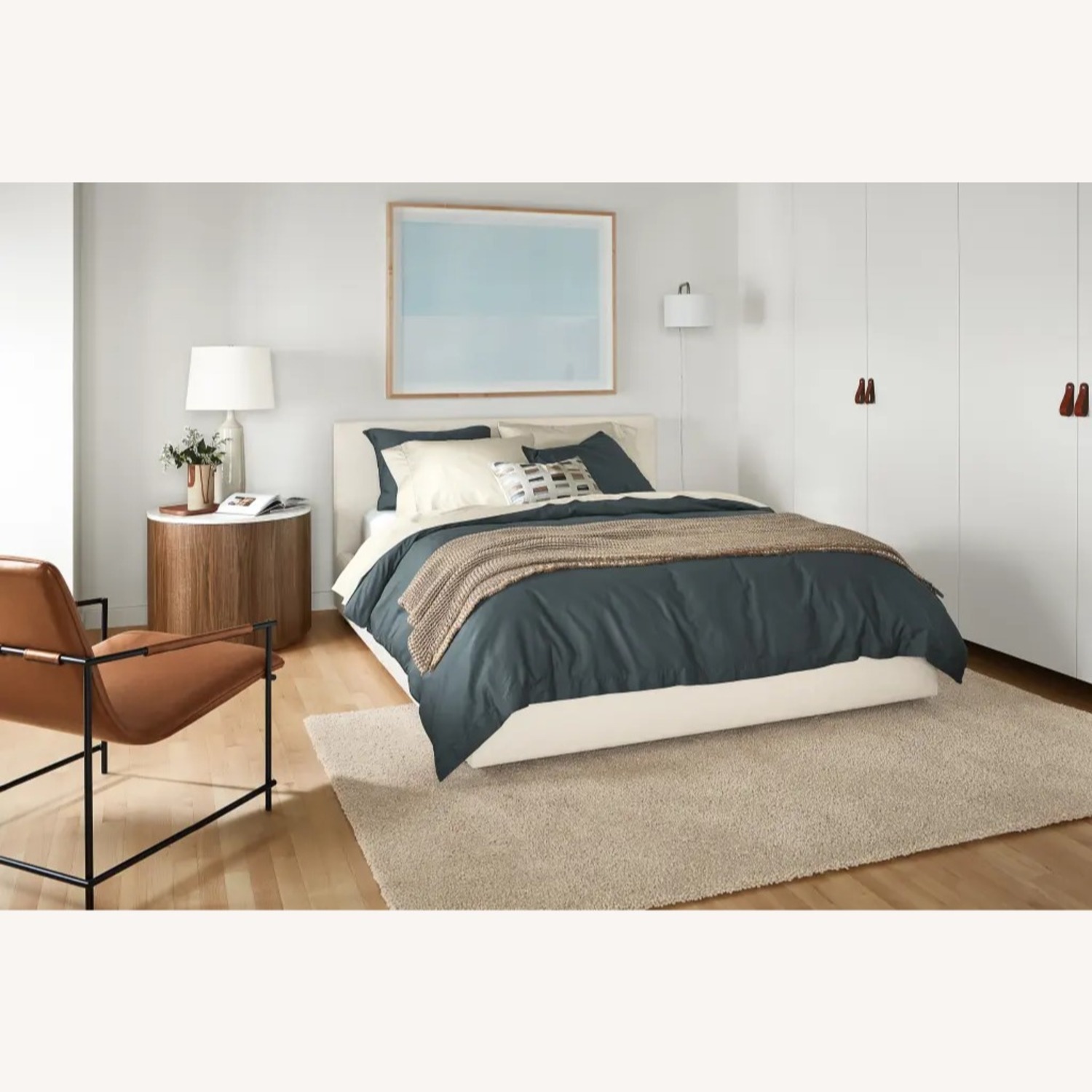 Room & Board Anika Throw Blanket In Taupe - image-3