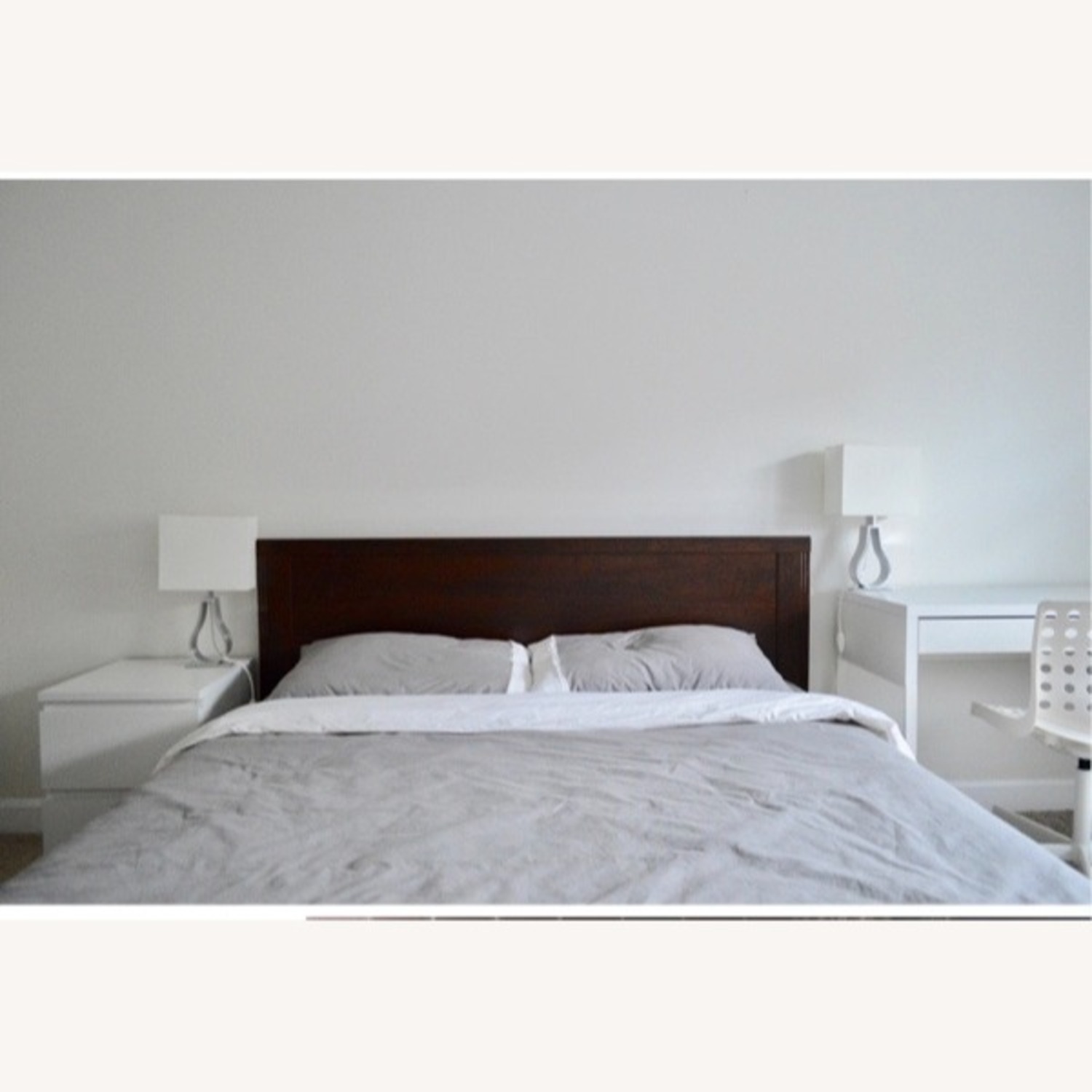 IKEA MALM Wood Bed Frame - image-1