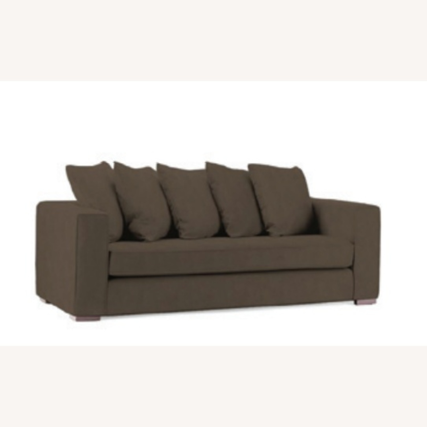 West Elm Walton Gray Performance Velvet Sleeper Sofa - image-5