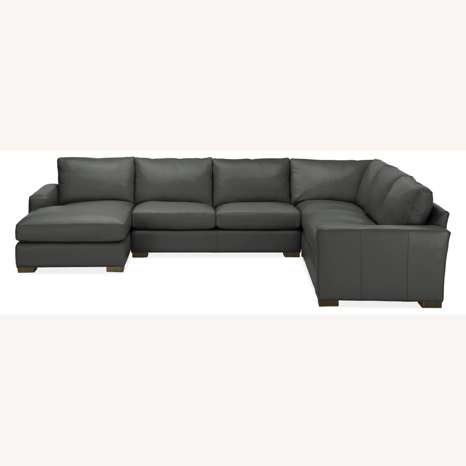 Room & Board Dark Brown Metro Sofa - image-0