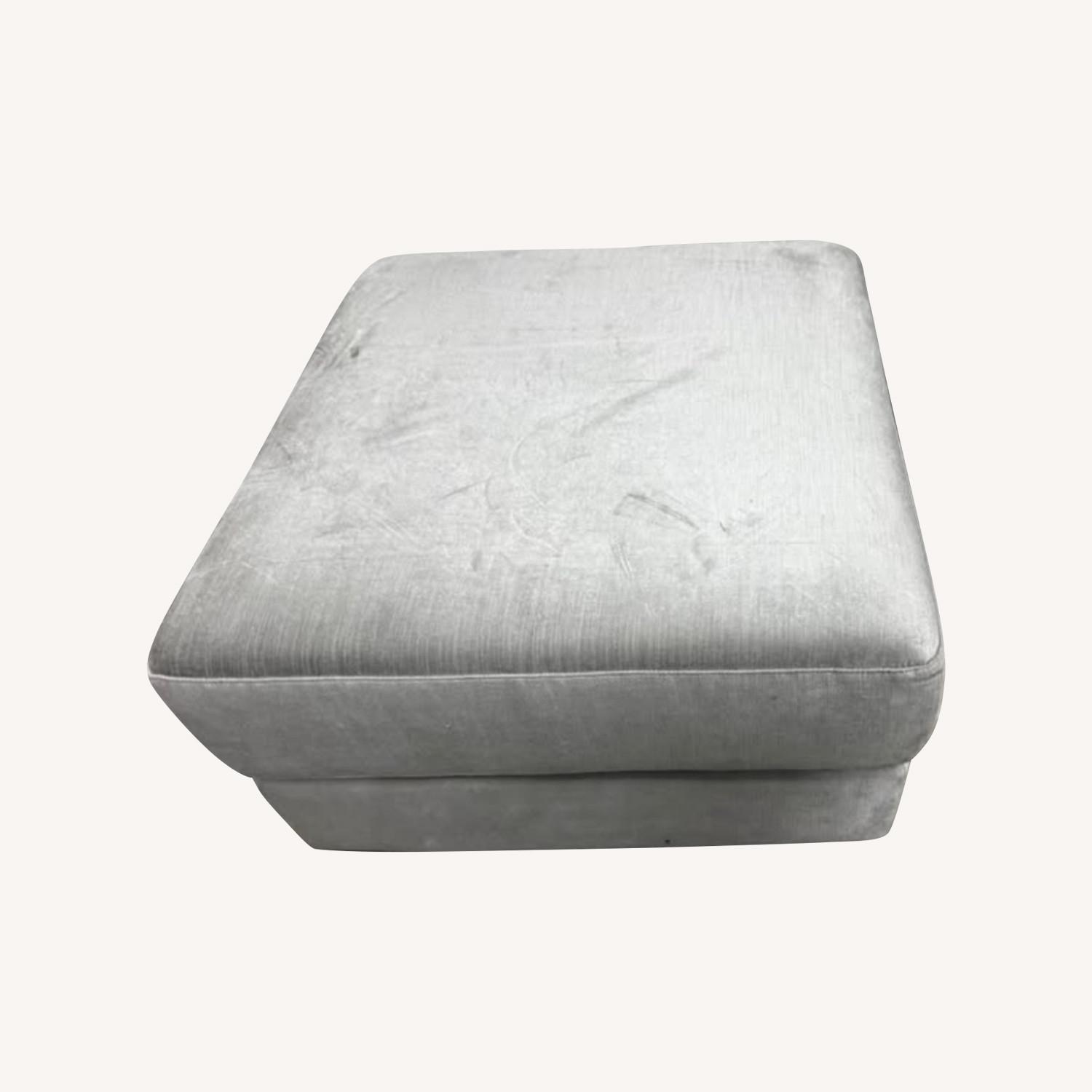 Grey Ottoman - image-0