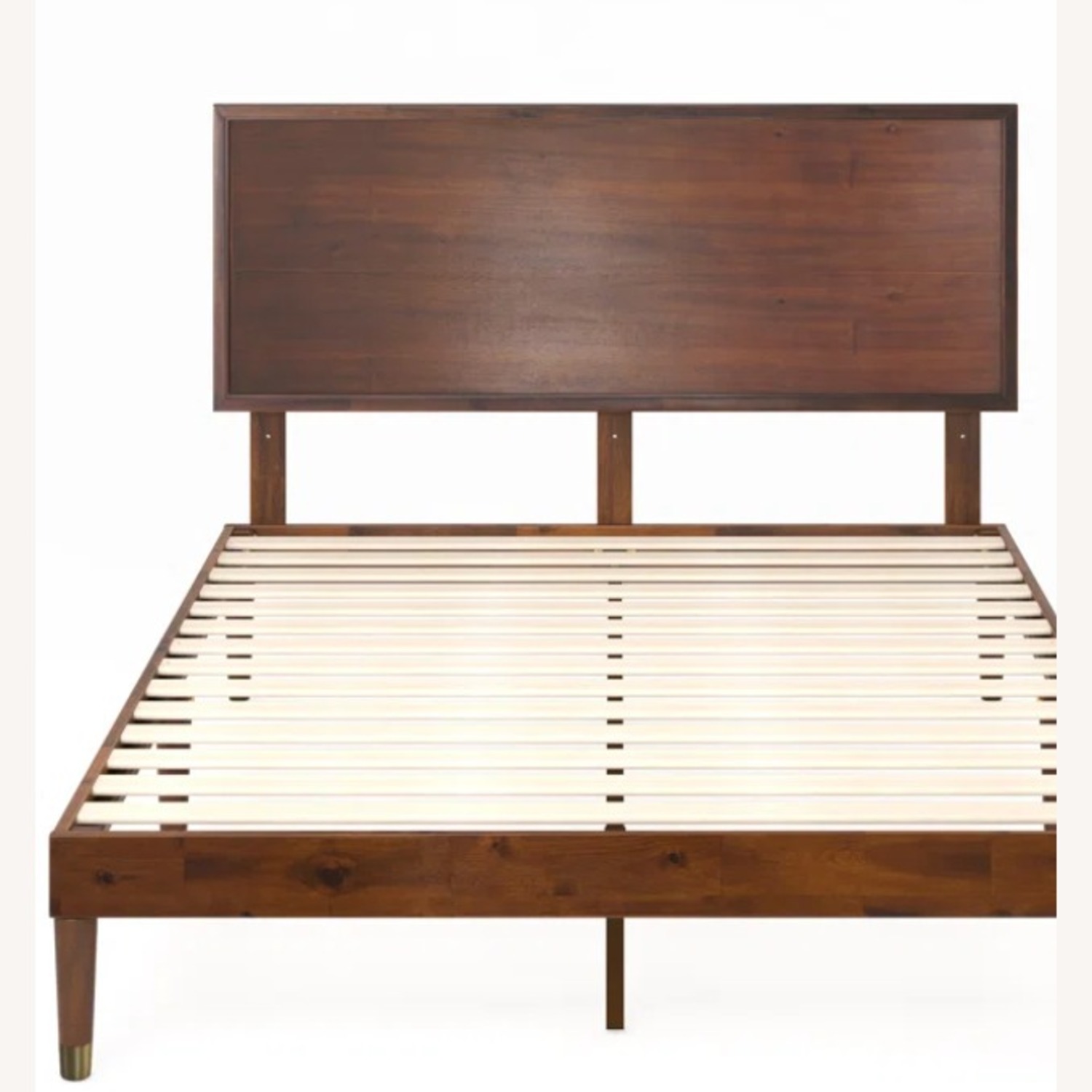 Hermes Wood Platform Bed with Adjustable Headboard - image-2