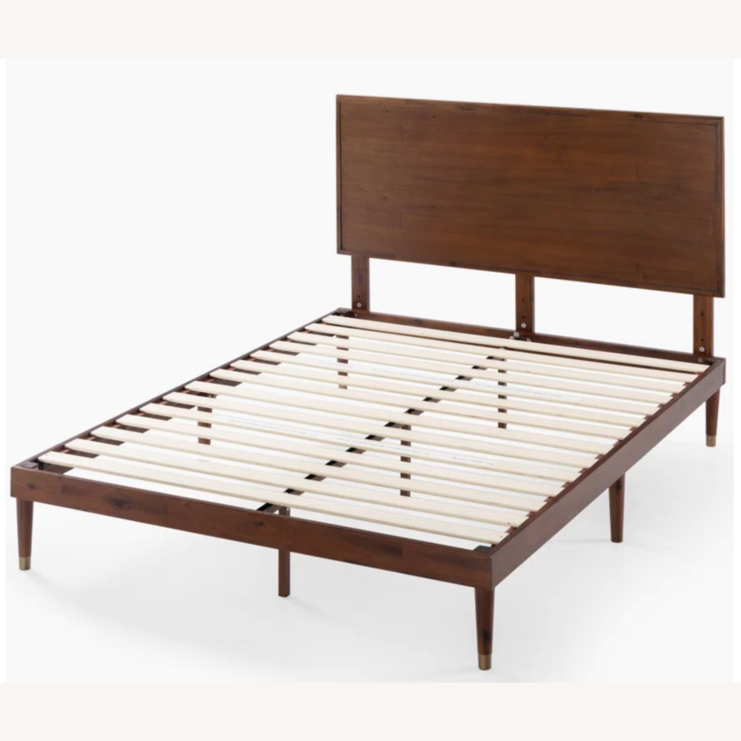 Hermes Wood Platform Bed with Adjustable Headboard - image-3