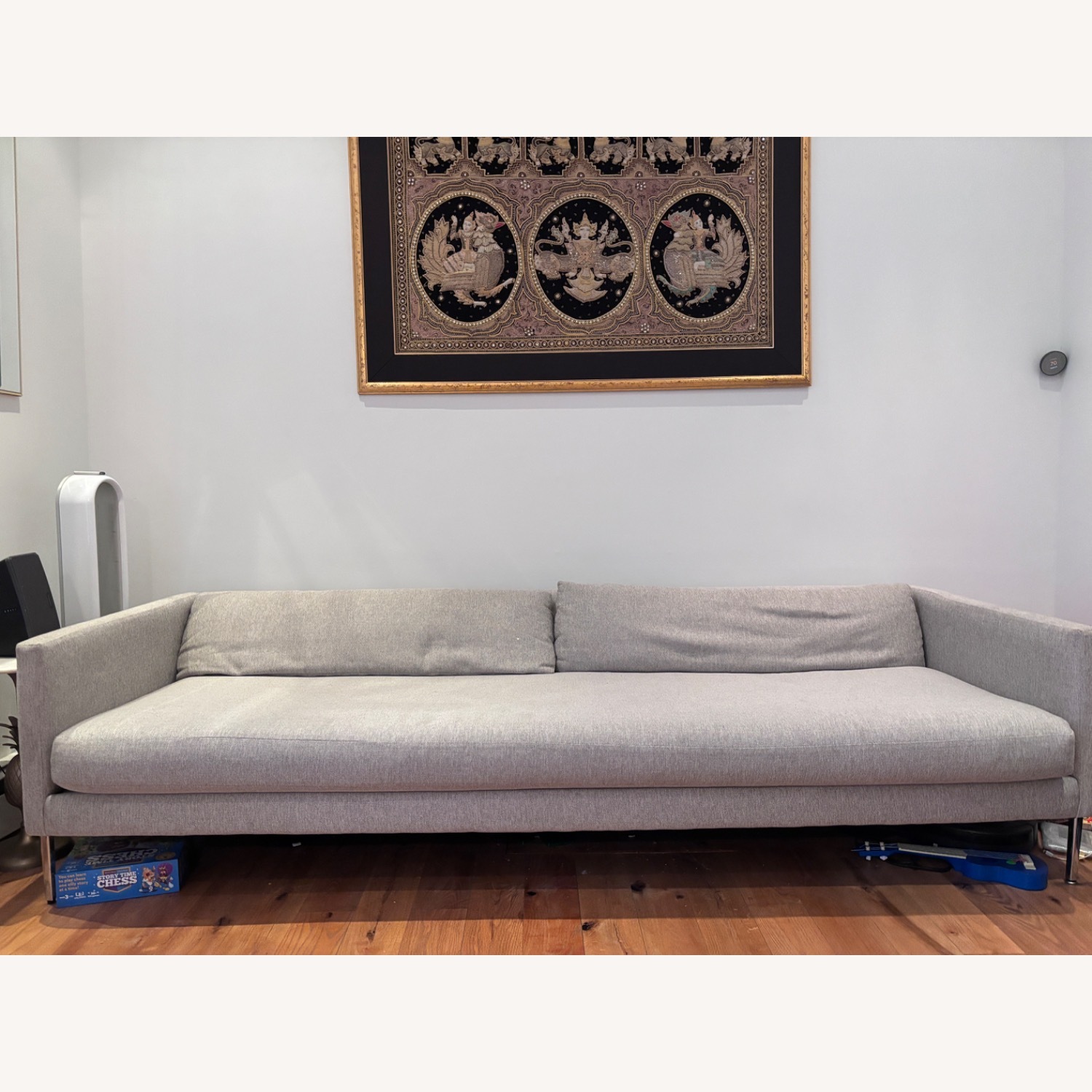 CB2 Midtown Sofa in Gray - image-4