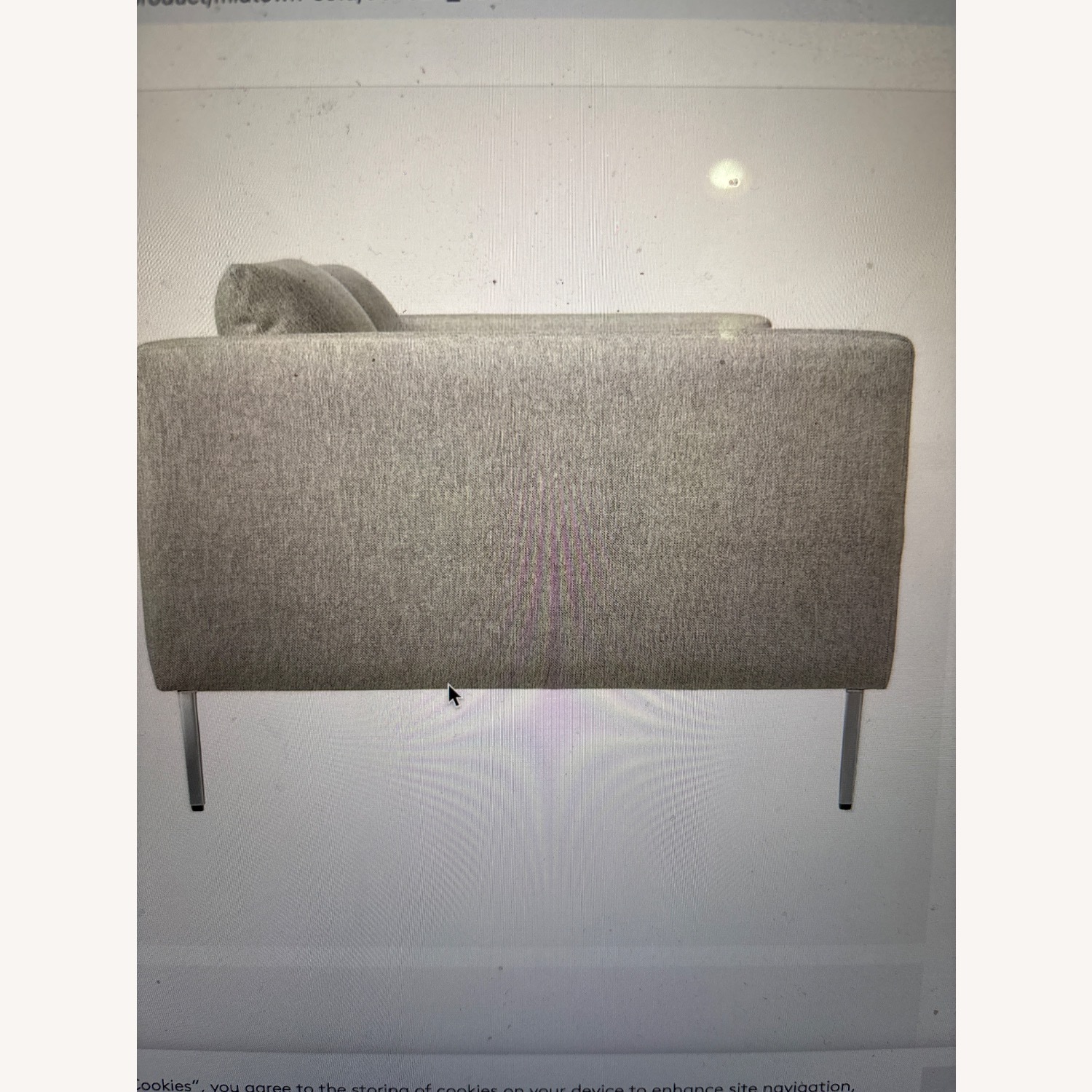 CB2 Midtown Sofa in Gray - image-2