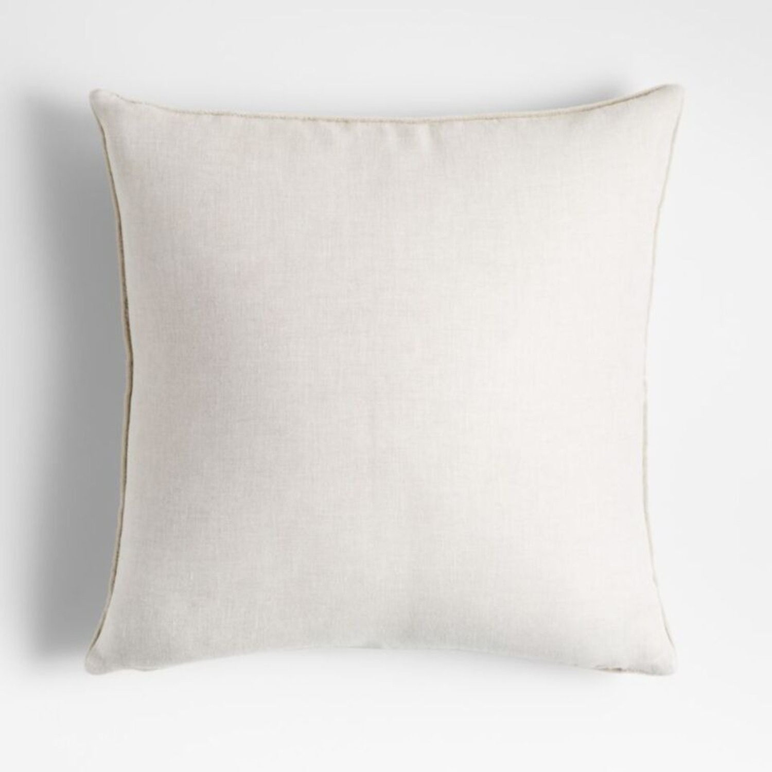 Moonbeam Reversible Faux Mohair Linen Throw Pillow - Thumbnail 2
