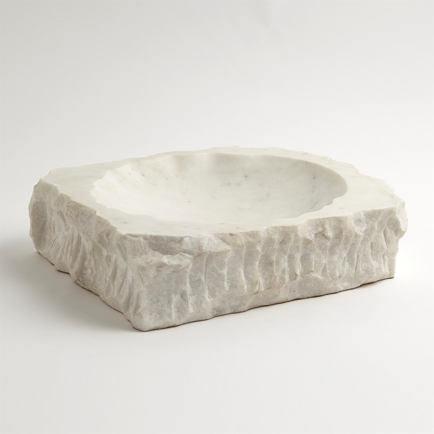 Global Views Chiseled Block Bowl - image-3