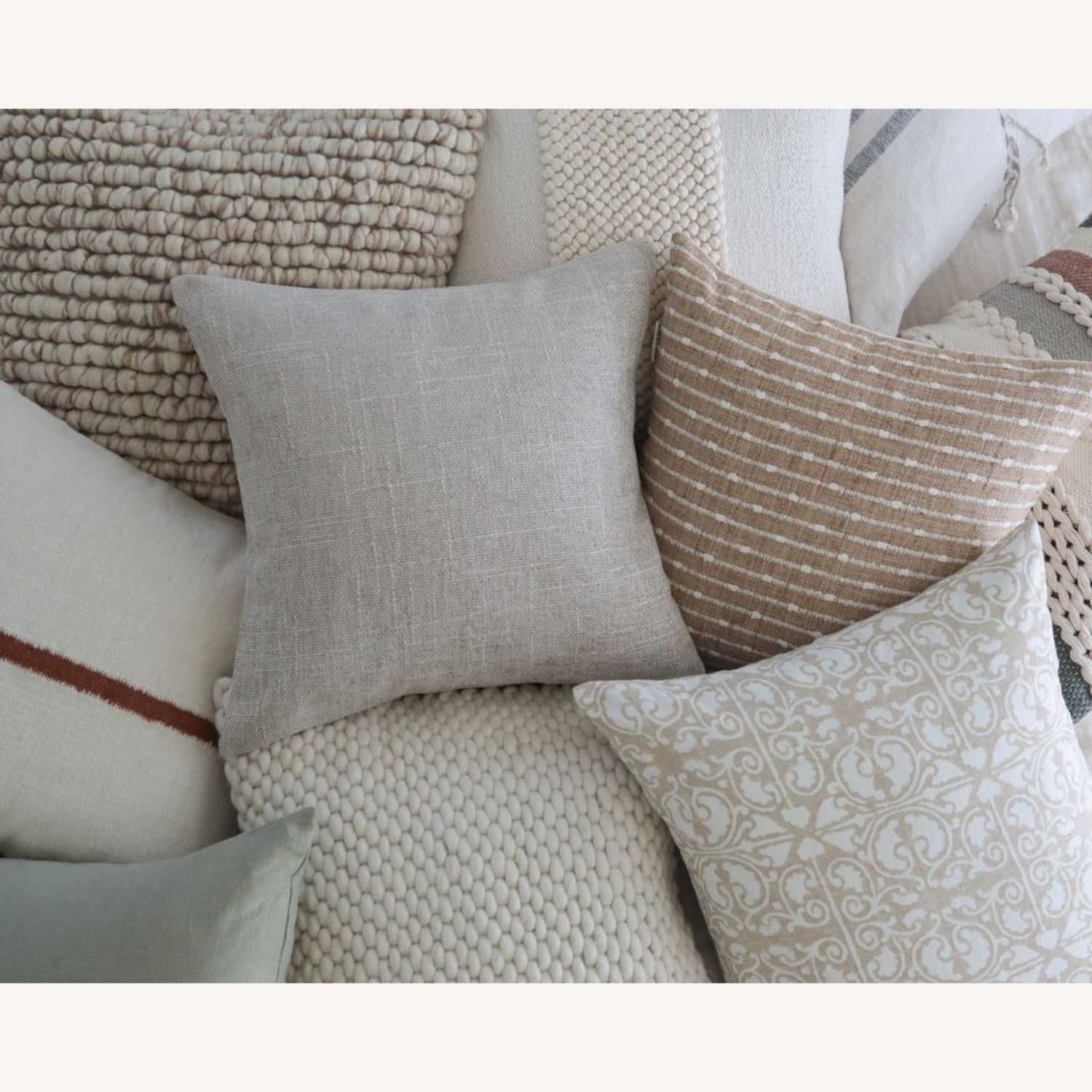 Coterie Brooklyn Bilbao Pillows, Free Inserts, 24" - image-3