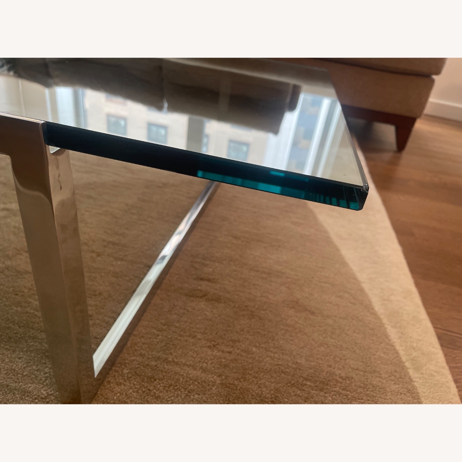 Knoll Glass Coffee Table - image-3