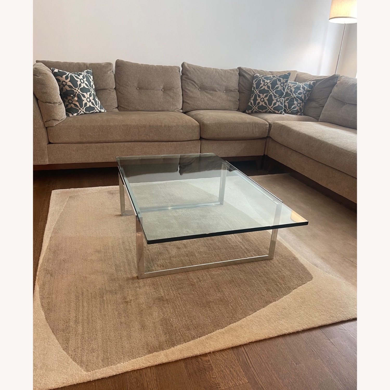 Knoll Glass Coffee Table - image-4