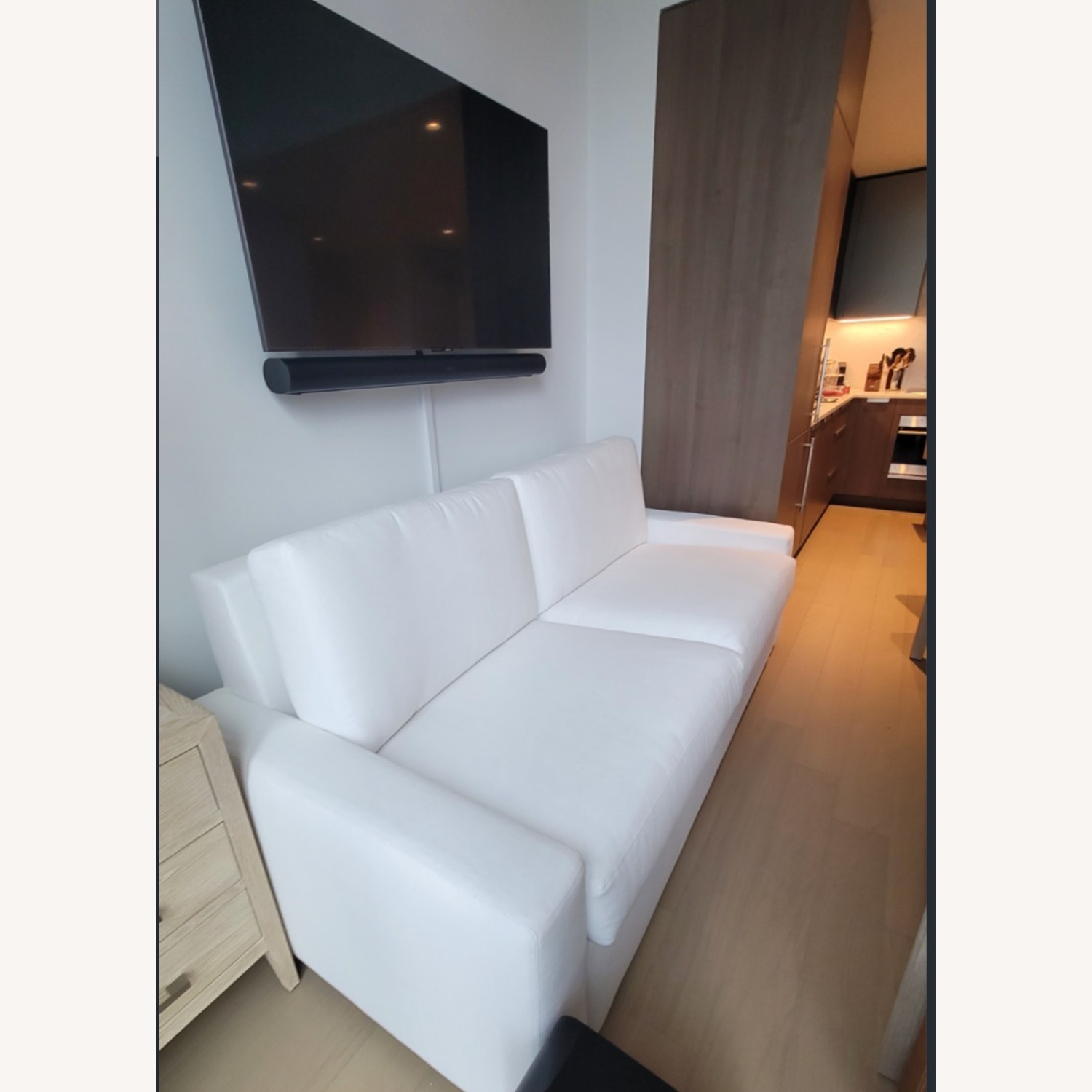 Restoration Hardware Belgian Track Arm Sofa - image-4