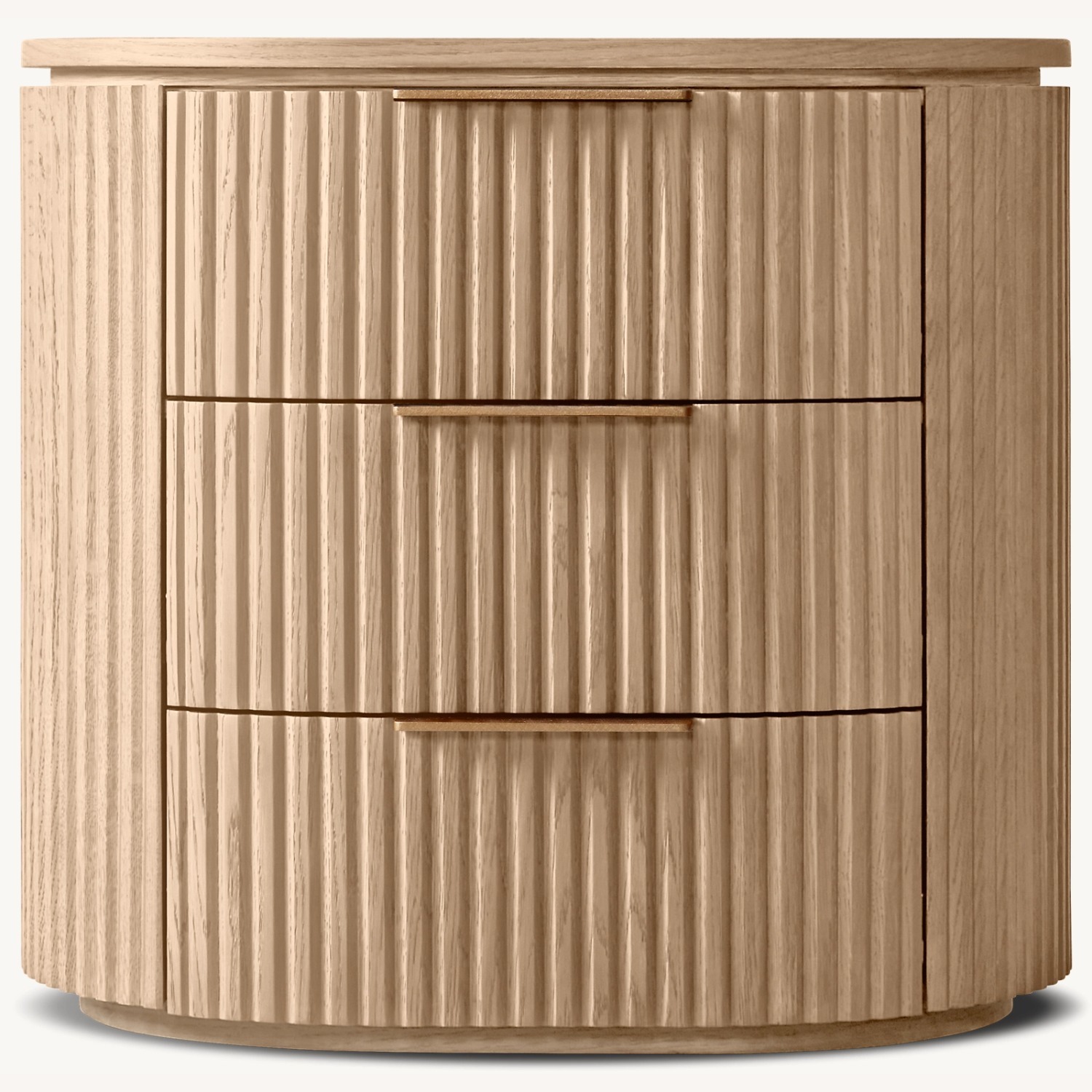 Byron Emperador Closed Nightstand - image-1