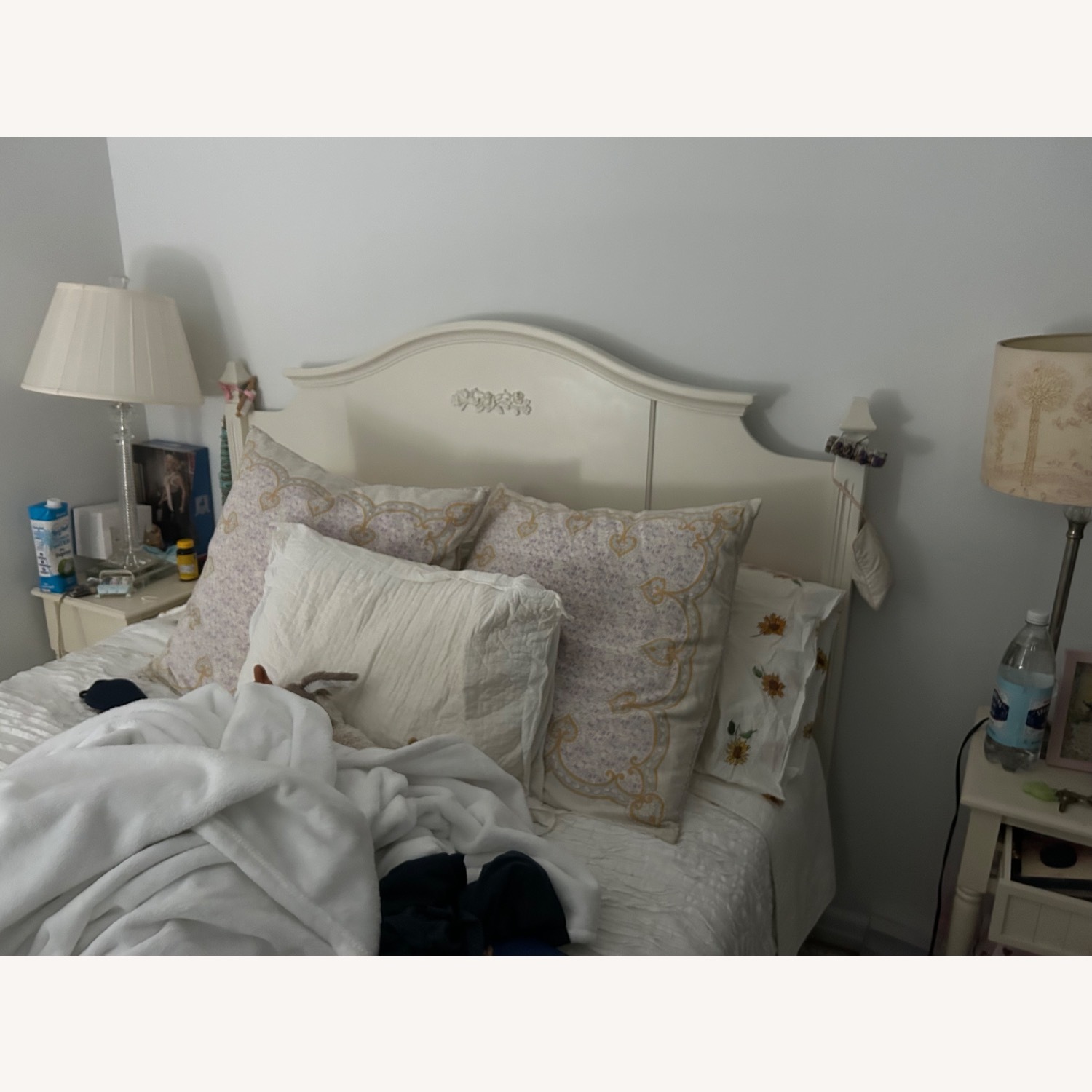 Pottery Barn Madeline Queen Bed - image-2