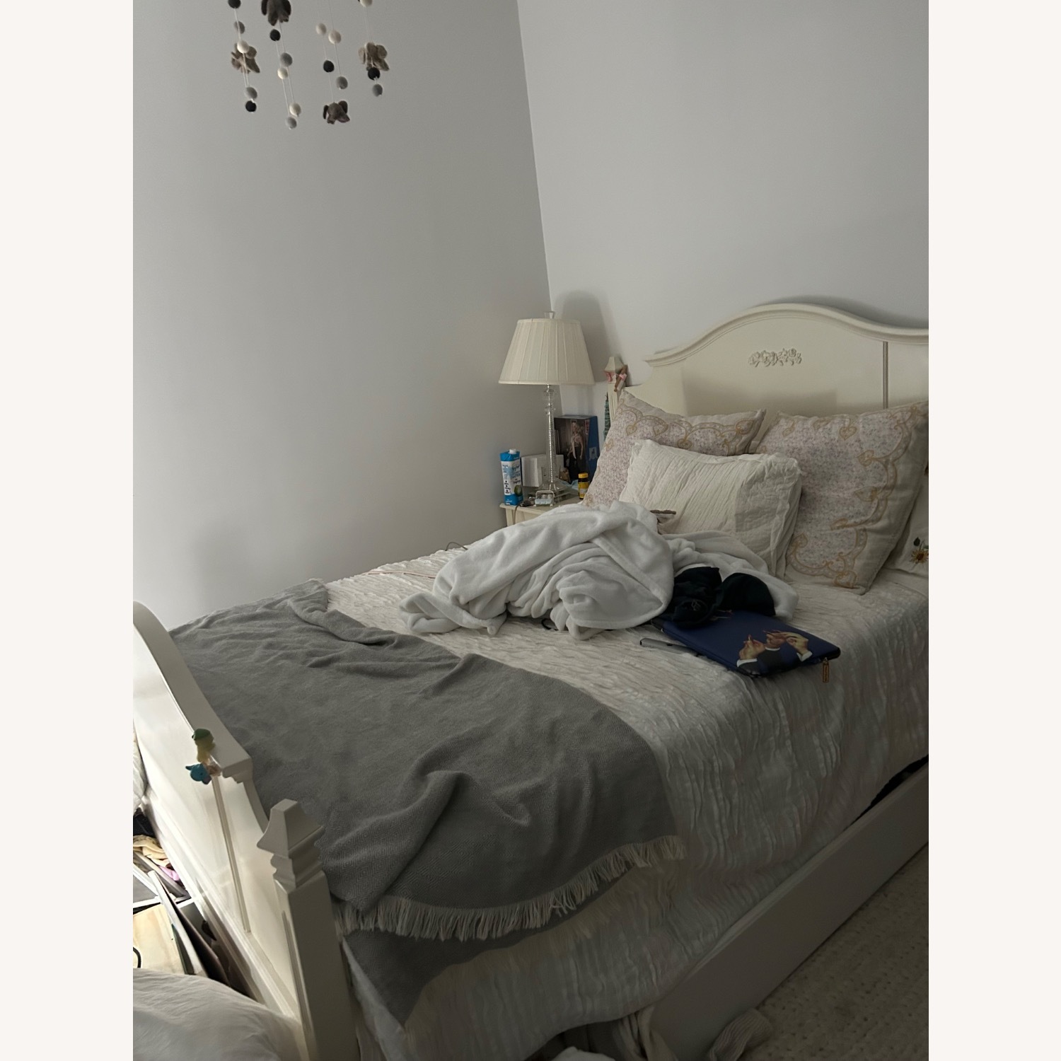 Pottery Barn Madeline Queen Bed - image-3