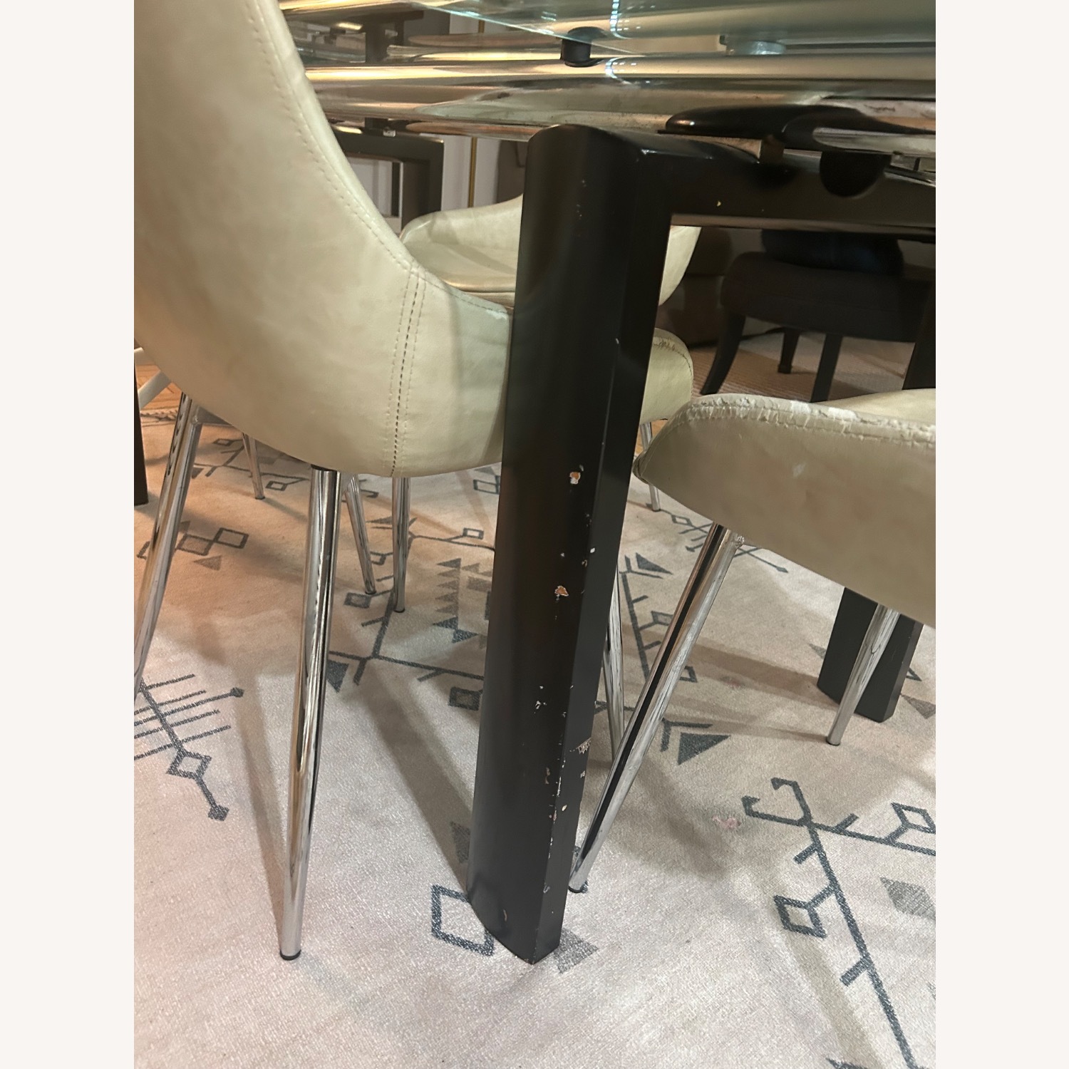 Glass Top Table - image-5