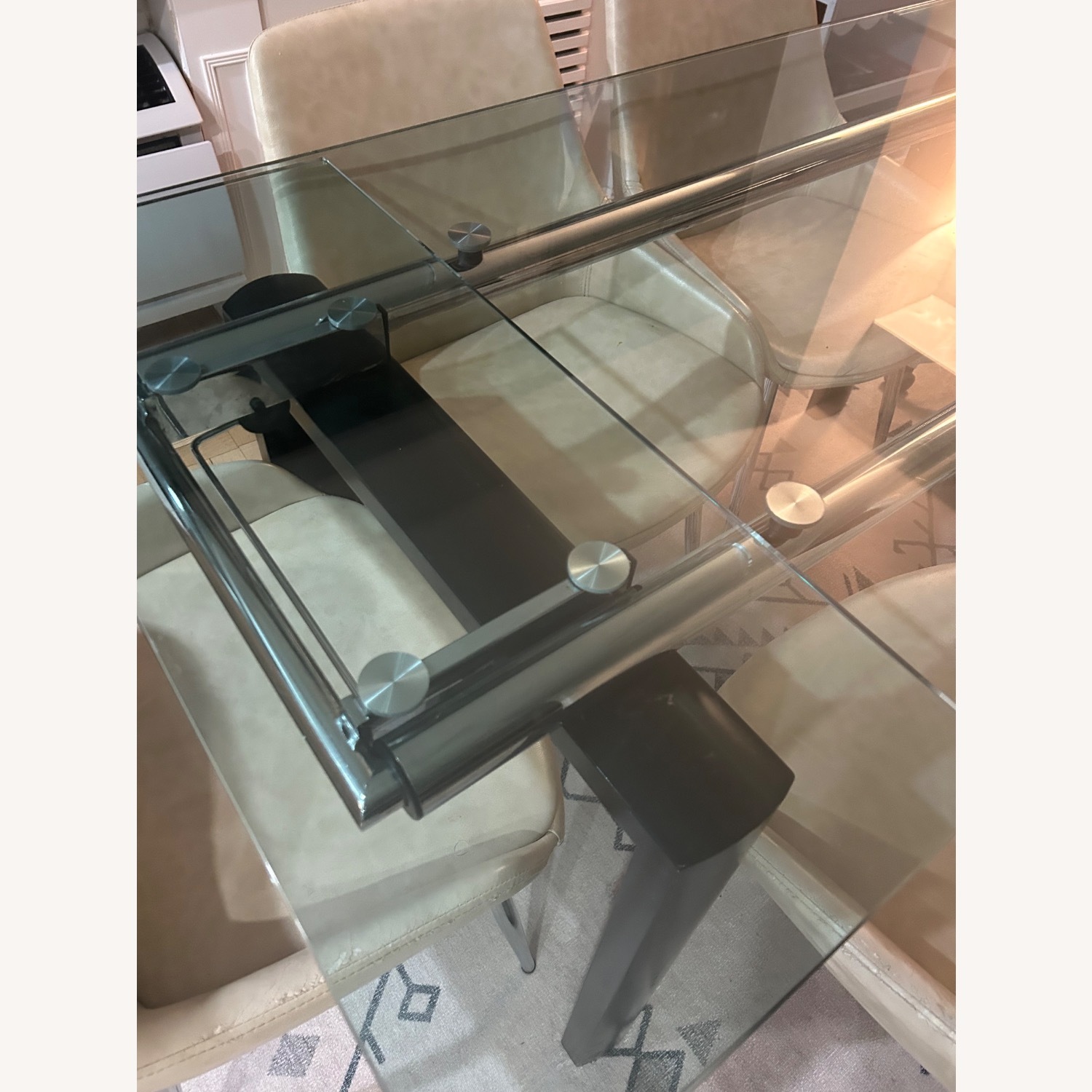 Glass Top Table - image-2