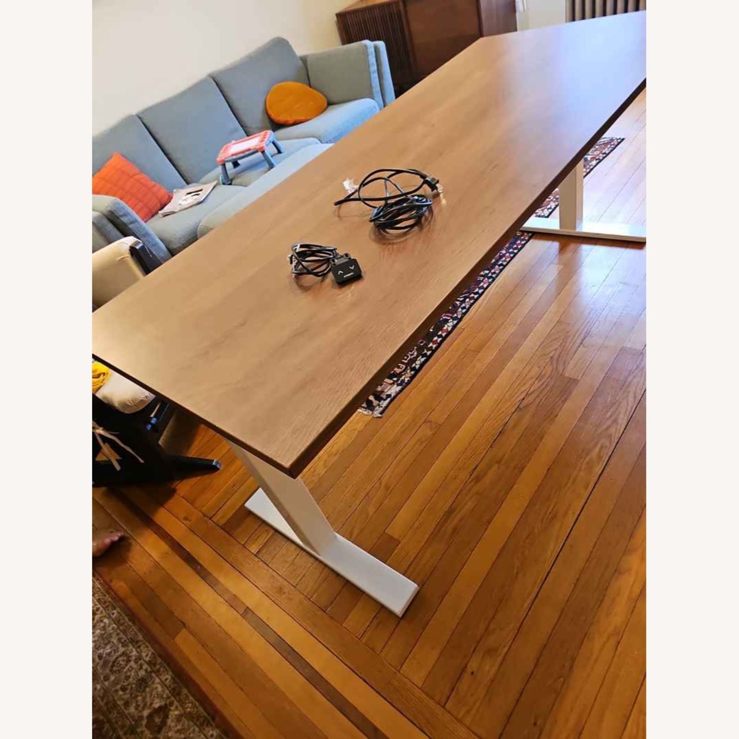 Poppin Wooden Office Desk - image-6