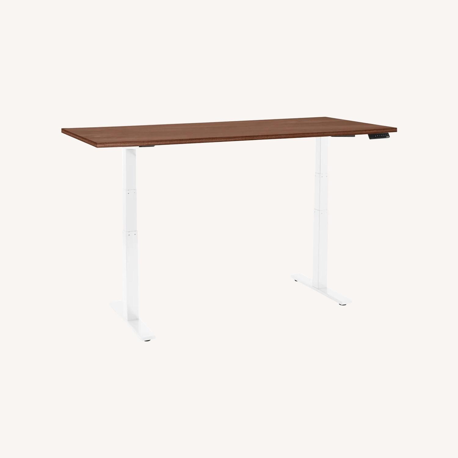 Poppin Wooden Office Desk - image-0