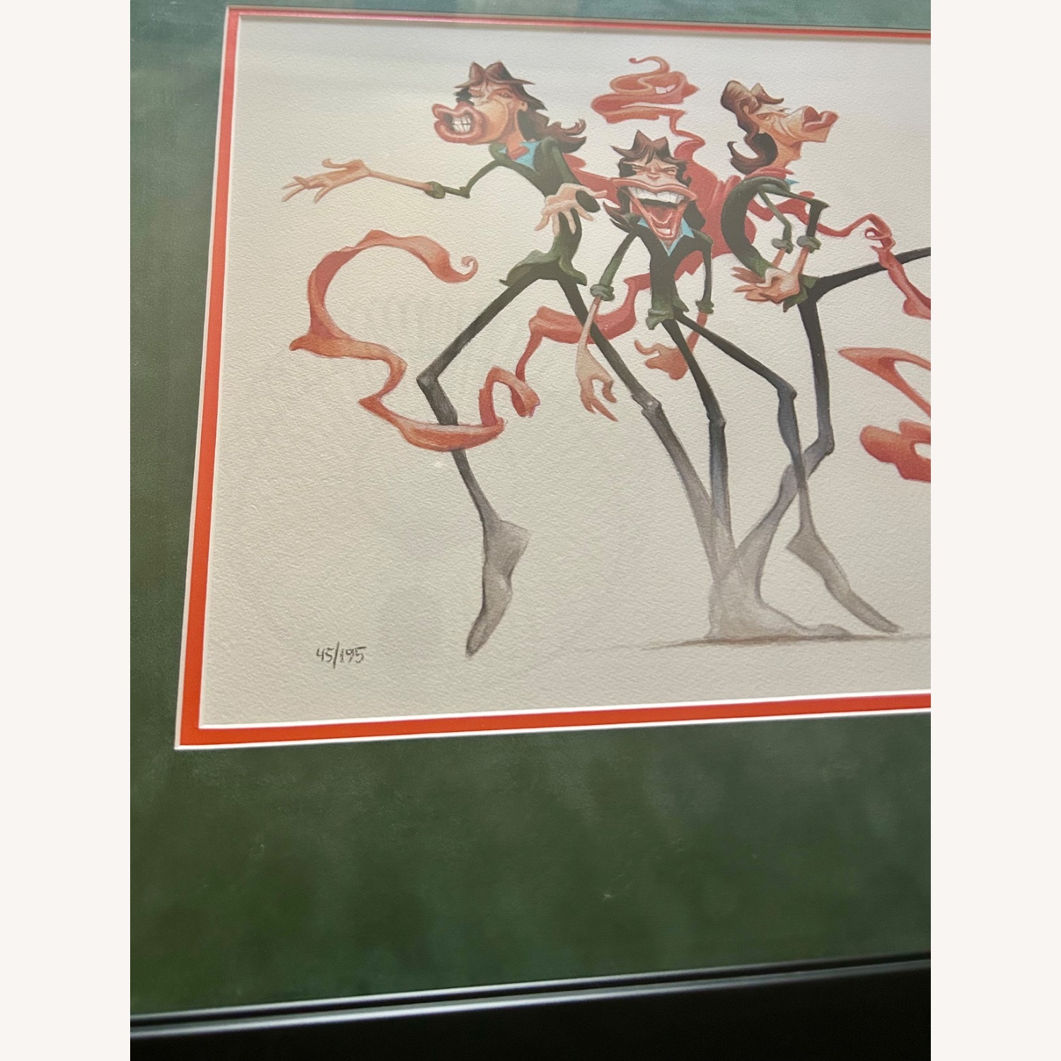 Frames Mick Jagger Print Signed by Artist - image-2
