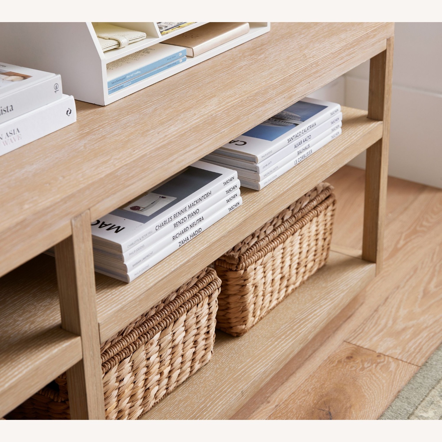 Pottery Barn Pacific Low Bookcase (64") - image-5