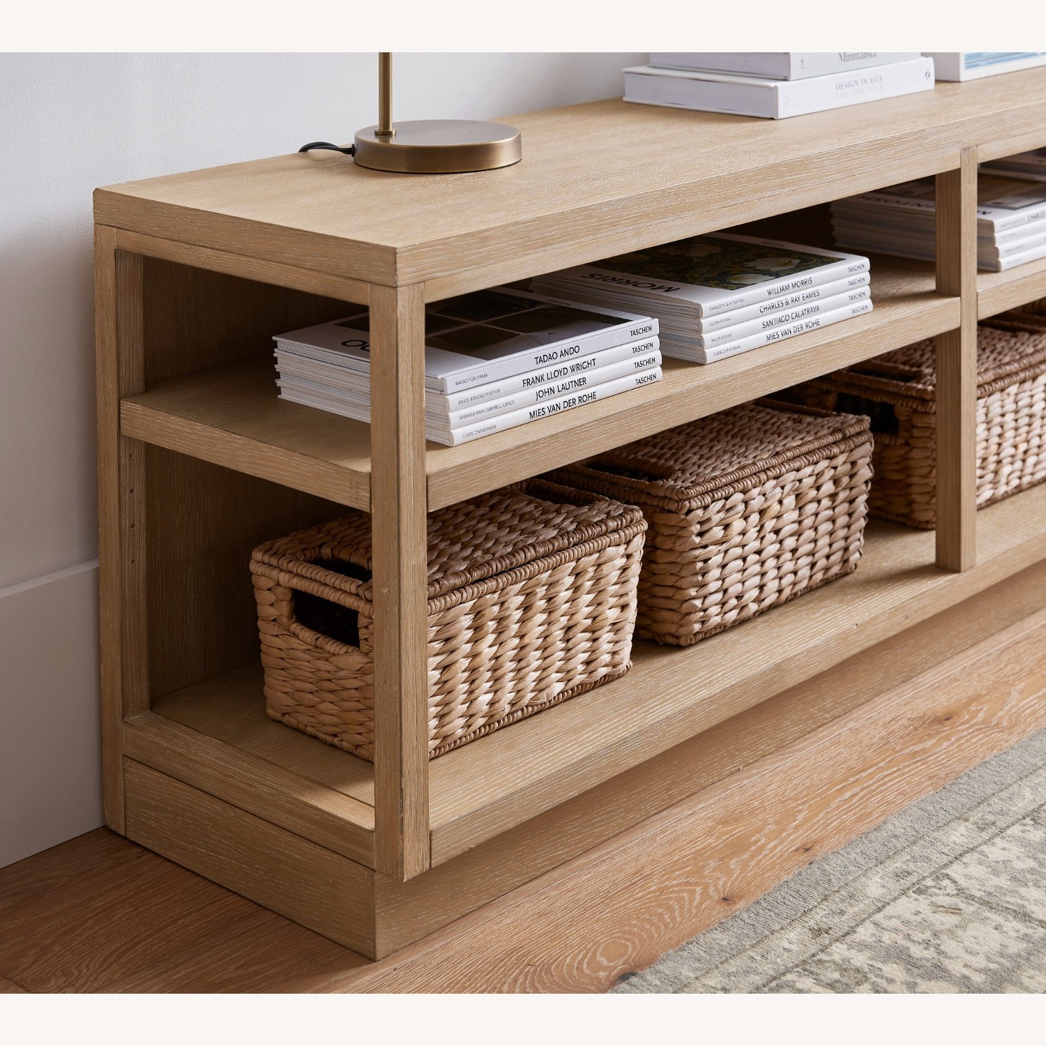 Pottery Barn Pacific Low Bookcase (64") - image-6