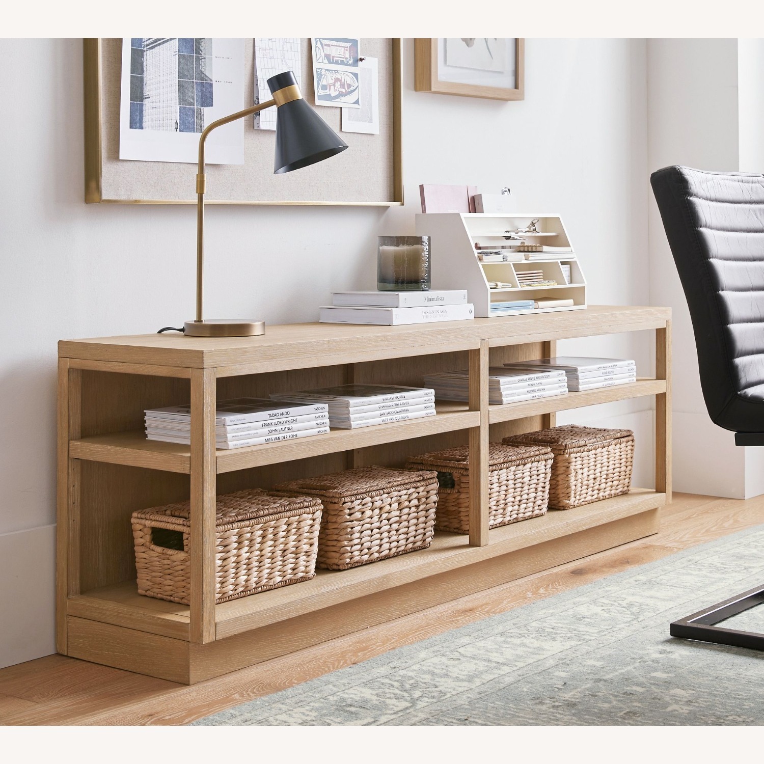 Pottery Barn Pacific Low Bookcase (64") - image-7