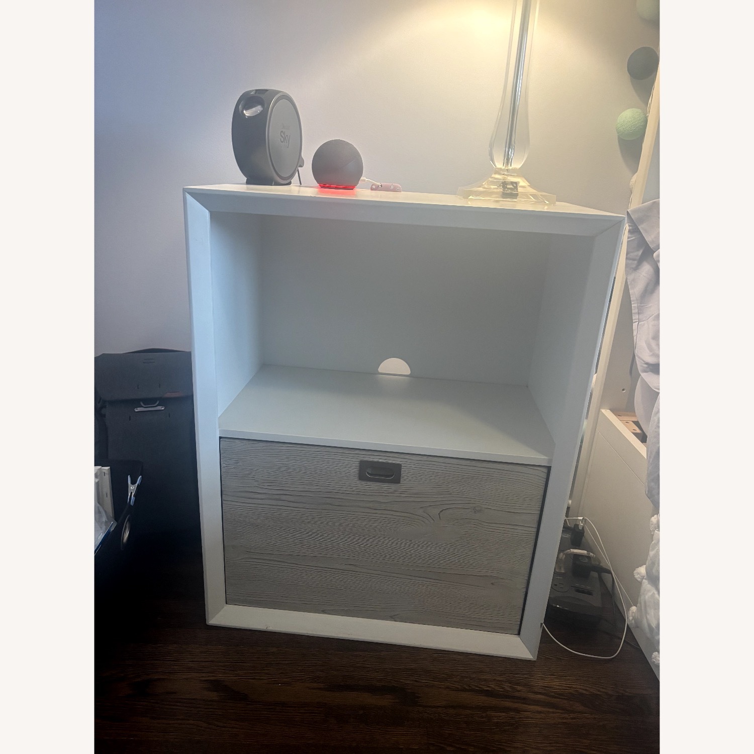 PB Teen Callum Shelf with 1-Drawer Storage Cabinet (25") - image-1