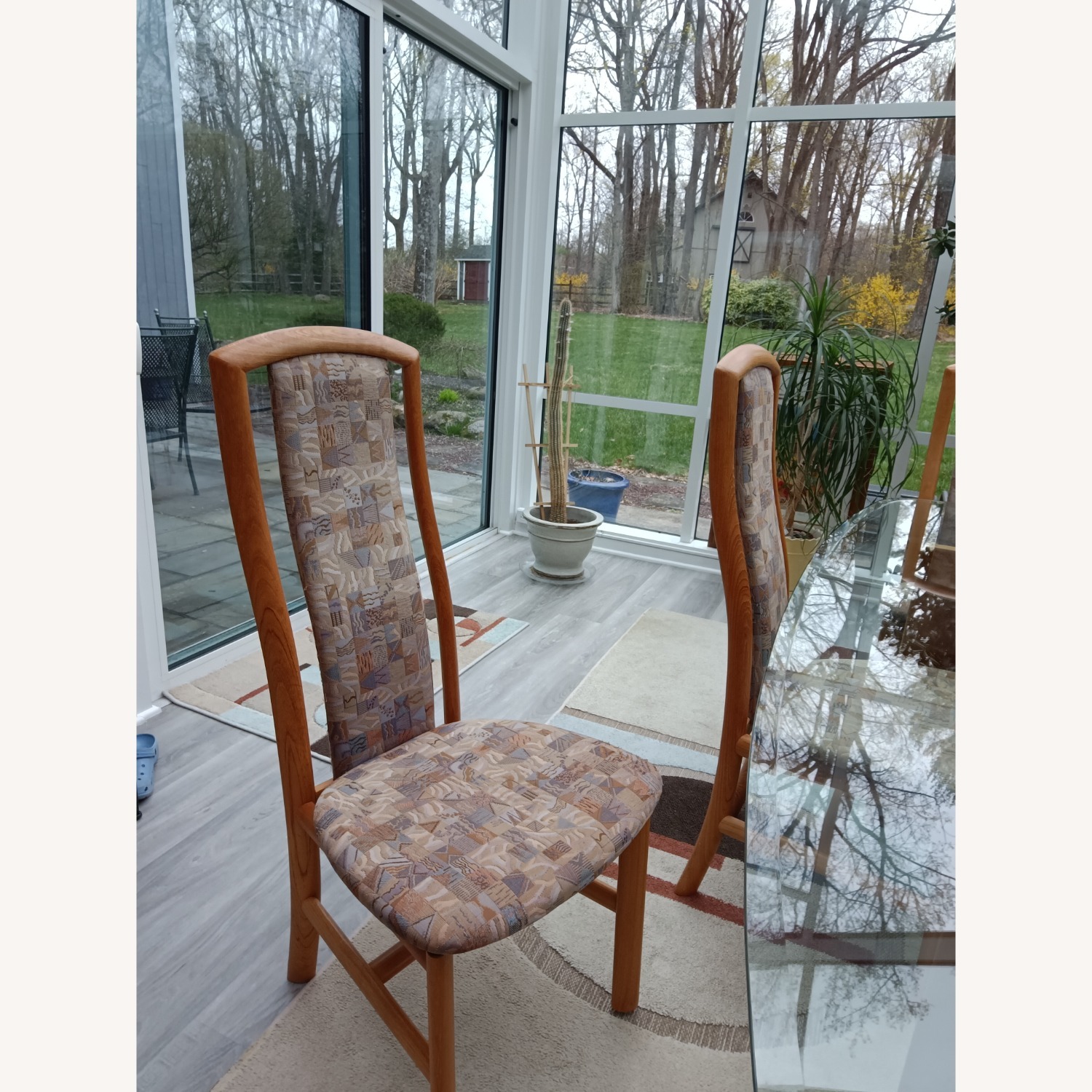 Skovby Teak and Glass Dining Table - image-2