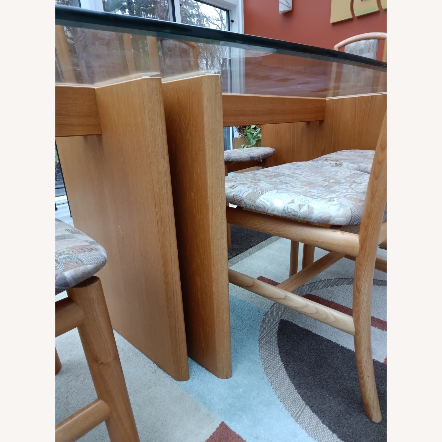 Skovby Teak and Glass Dining Table - image-3