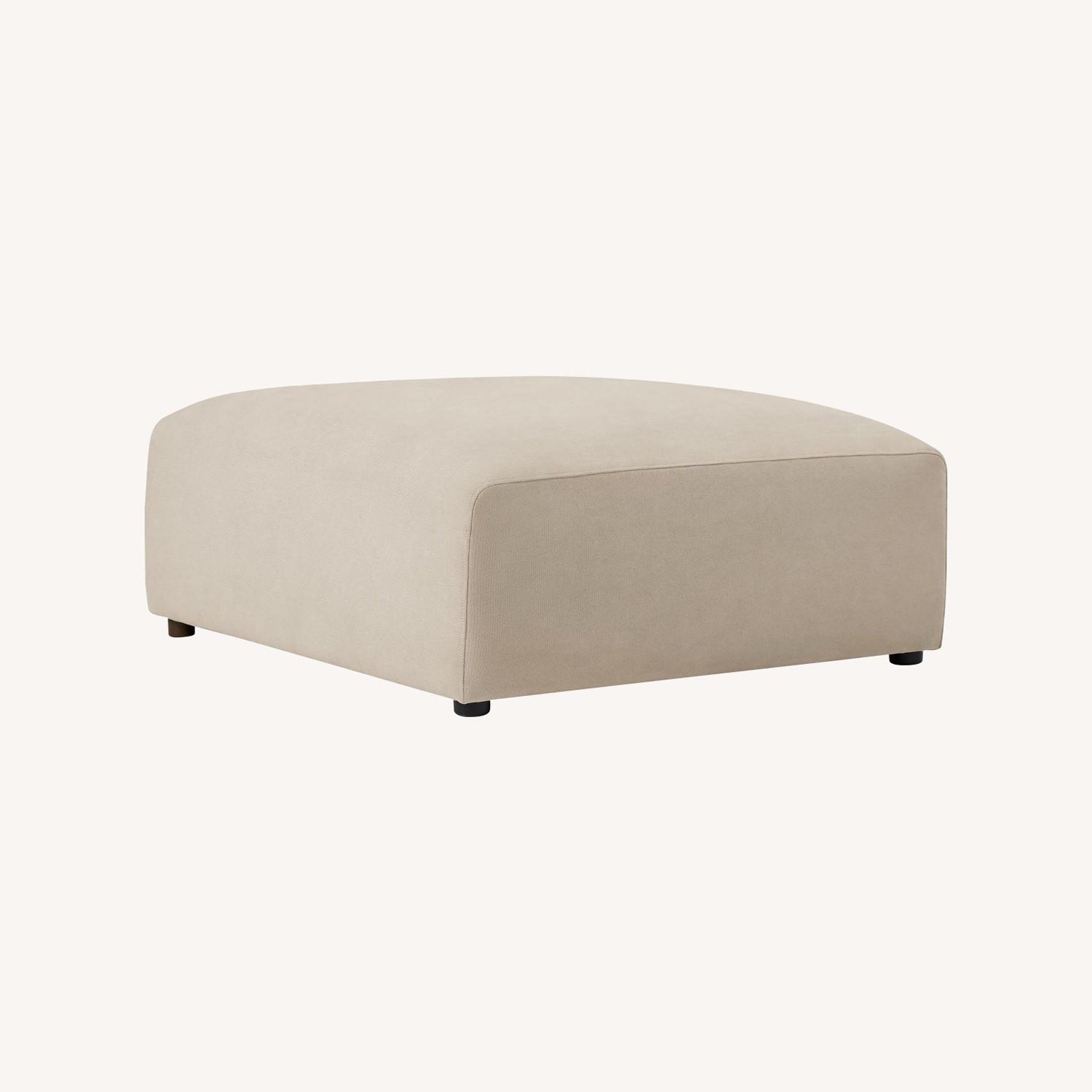 West Elm Leo Motion Ottoman - image-0