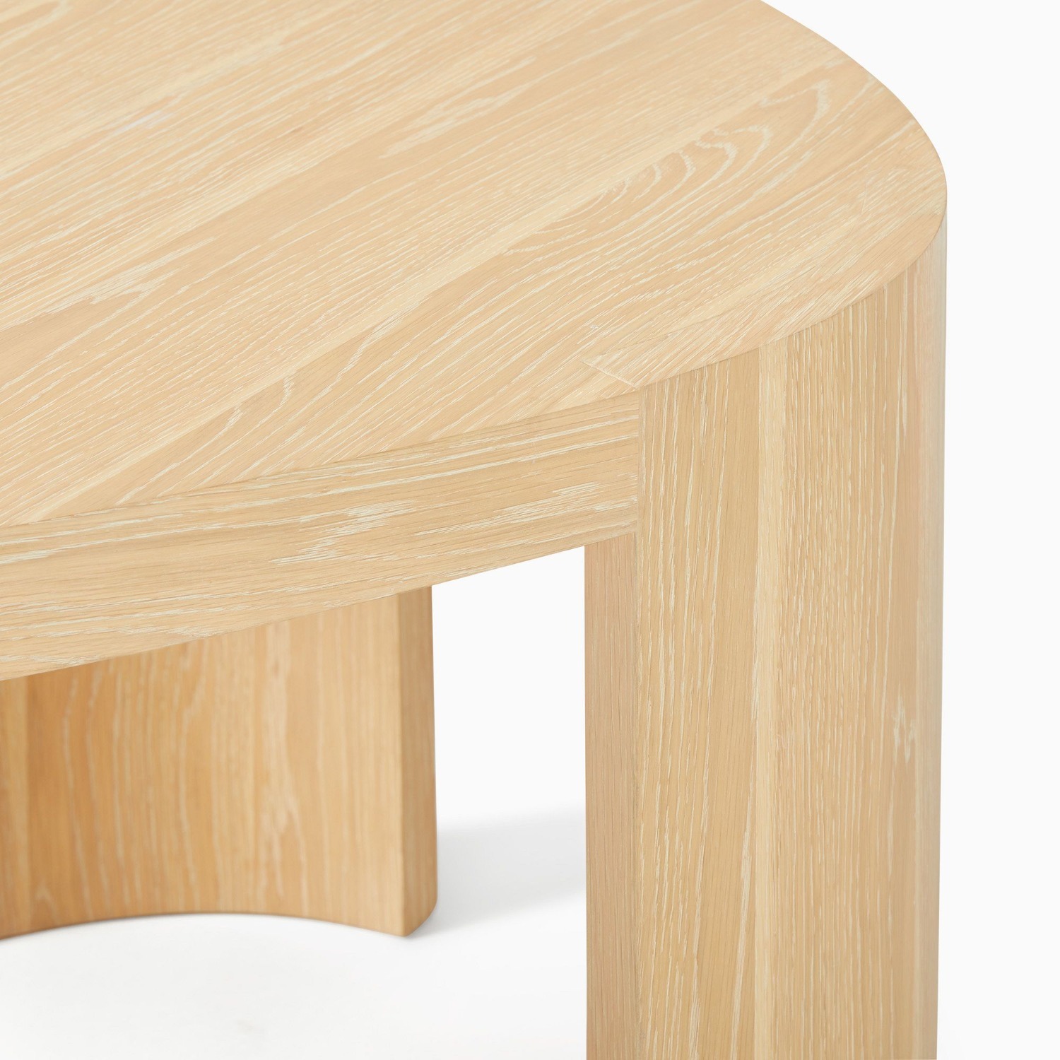 West Elm Washed Oak Play Table - image-1