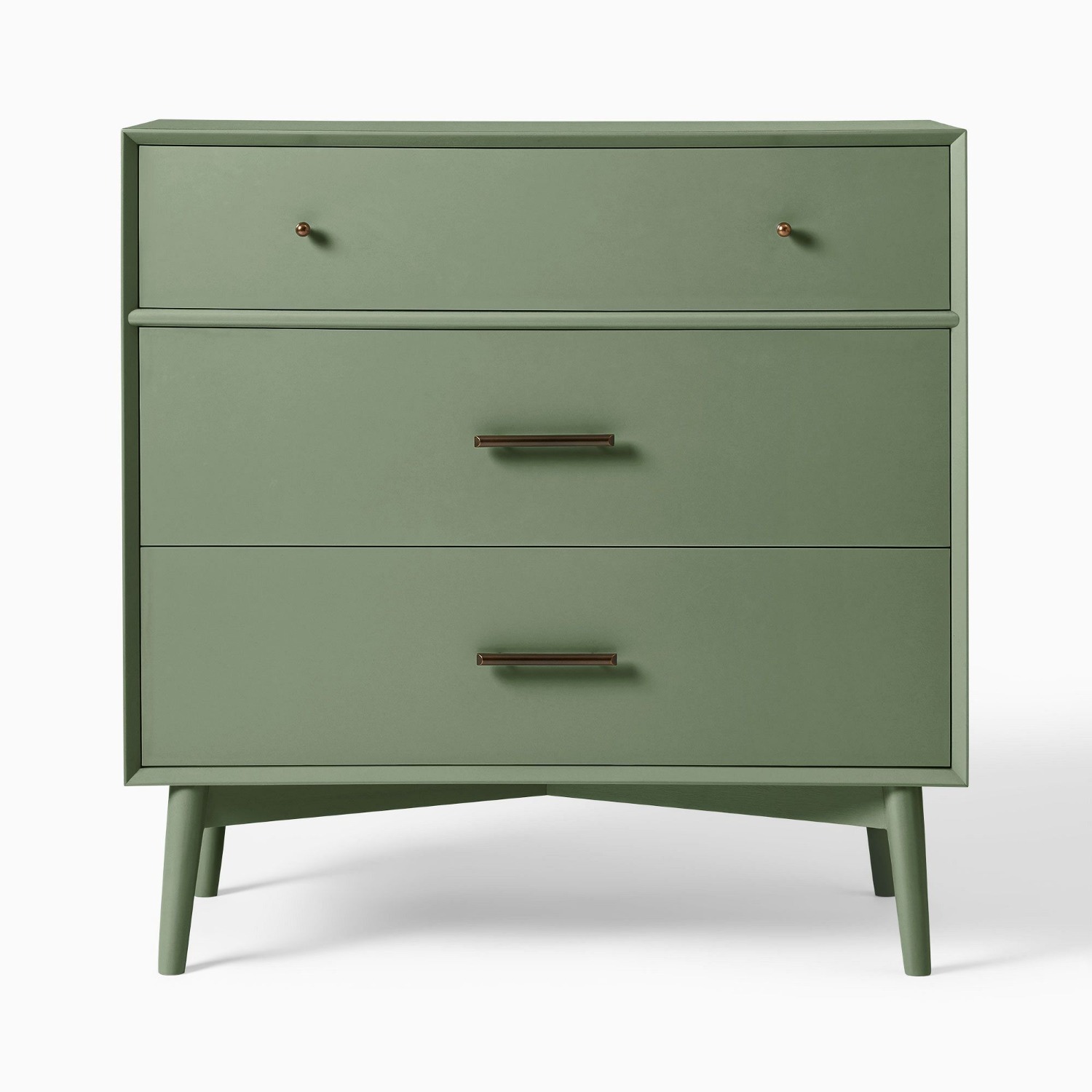 West Elm Kids Mid-Century 3-Drawer Dresser (36") - image-3