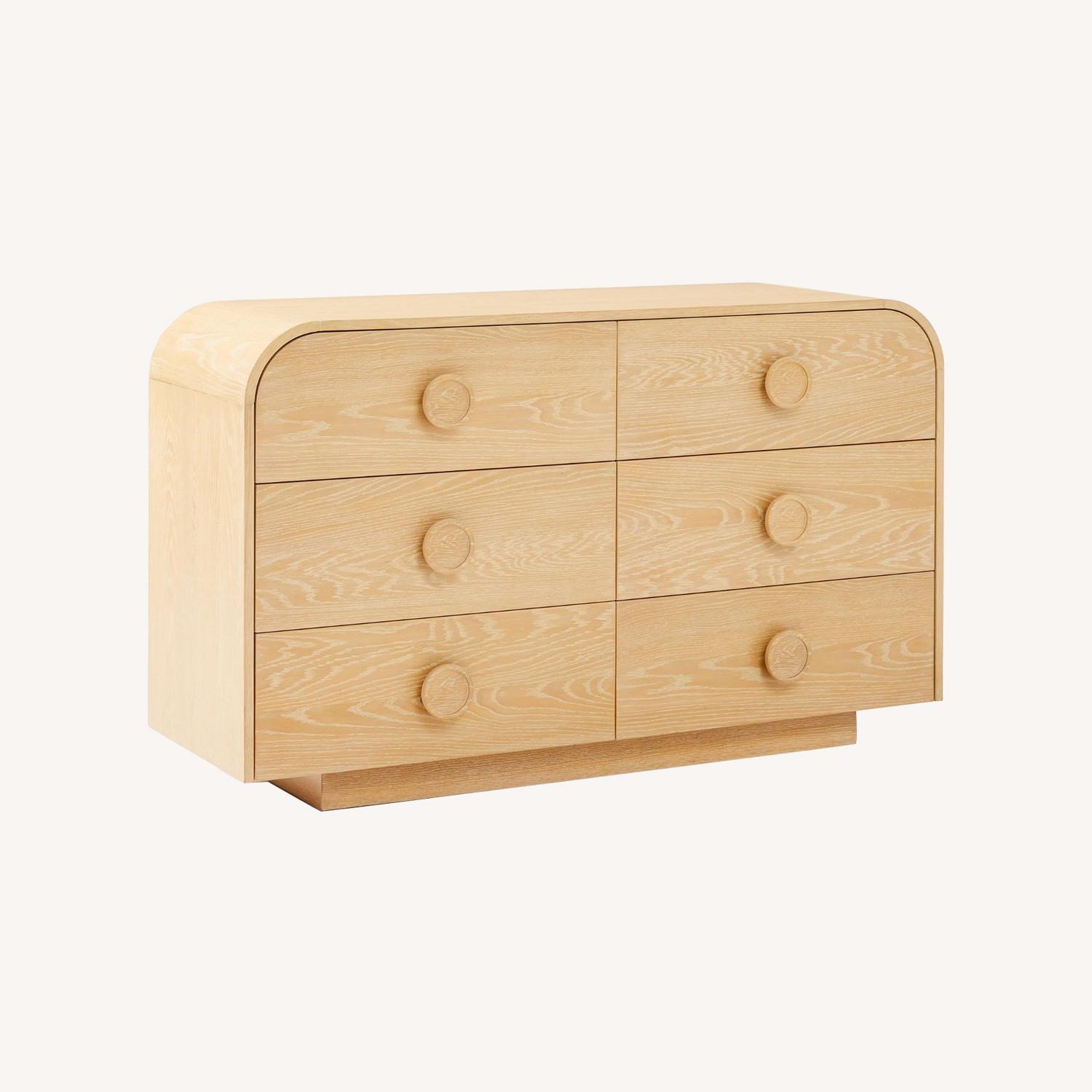 West Elm Kids Statement Knob 6-Drawer Dresser - image-0