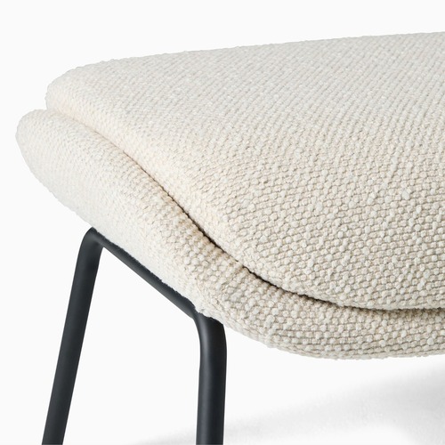 Used West Elm Fillmore Mid-Century Ottoman for sale on AptDeco