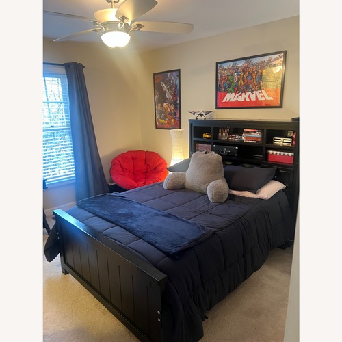 Used Rooms To Go Kids Cottage Full Bookcase Bed for sale on AptDeco