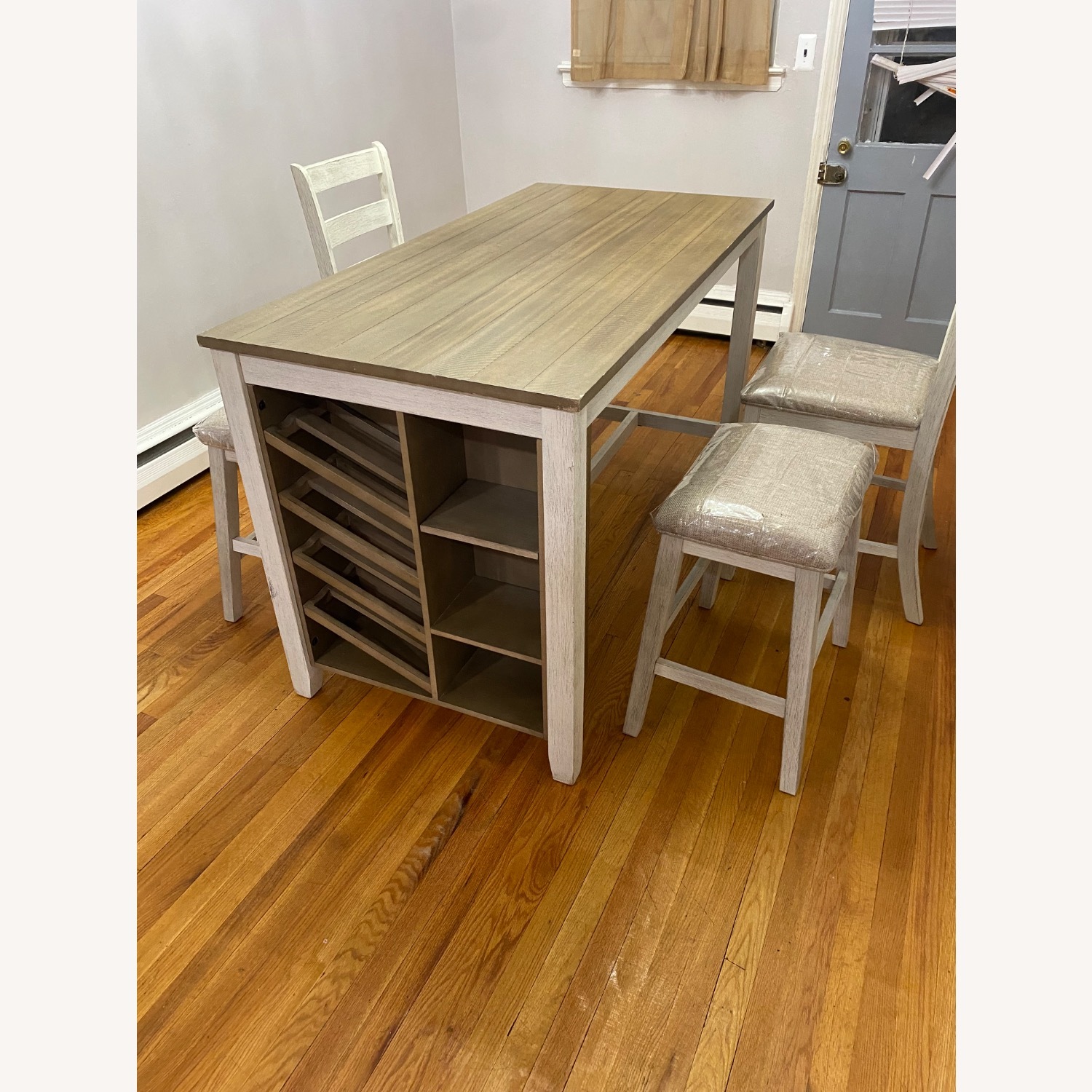 Skempton Counter Height Dining Table and 4 Chairs - image-10