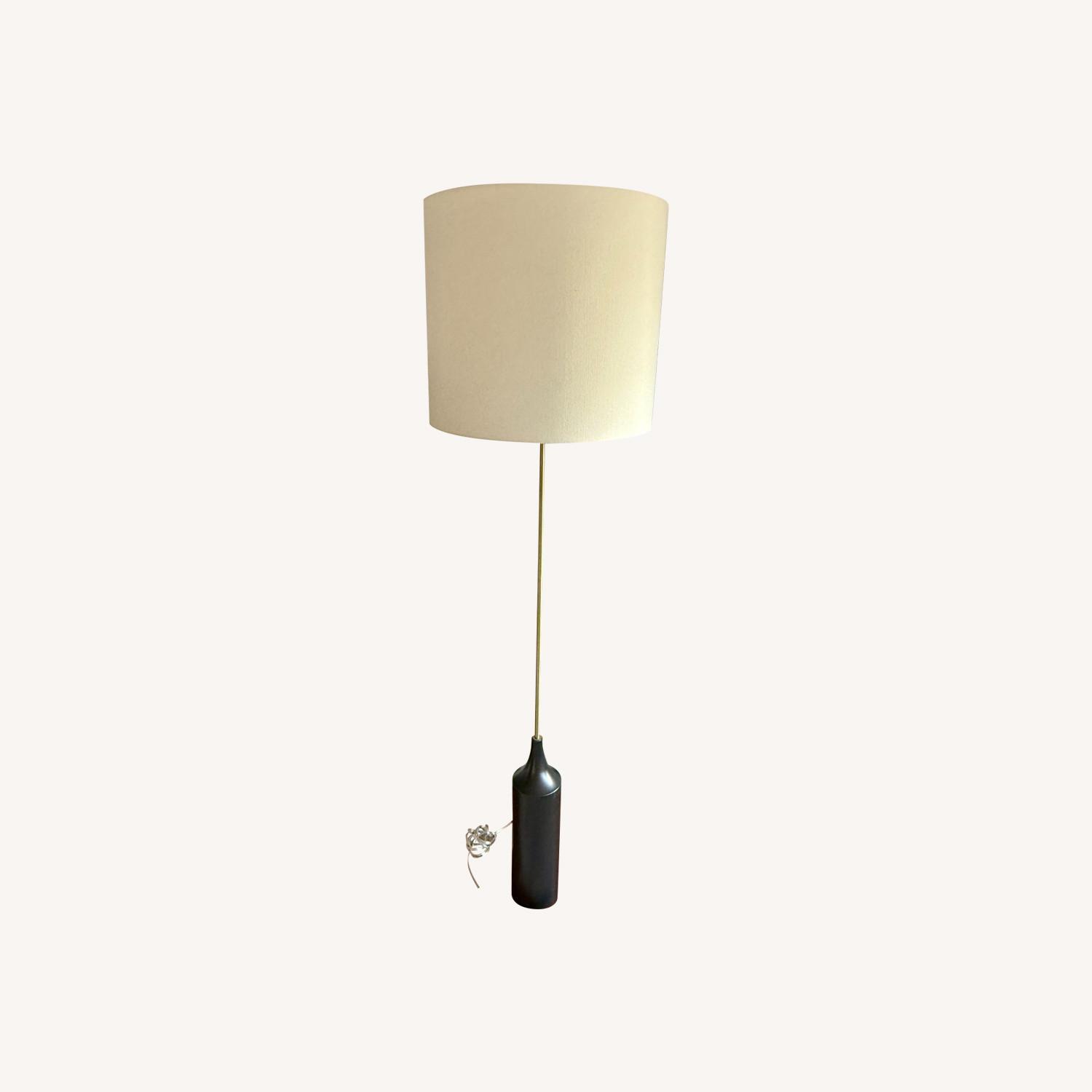 West Elm Hudson Metal Base Floor Lamp - image-0