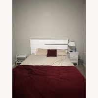 Comfort for 2 people White Lighting Bed