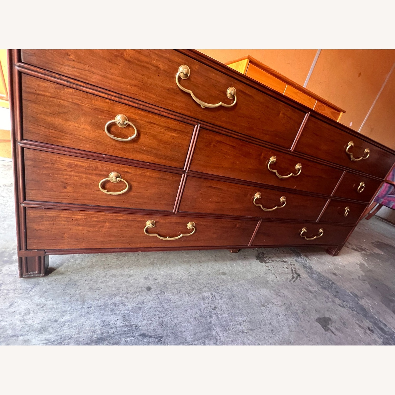 Henredon Georgian Carved Mahogany Dresser - image-2