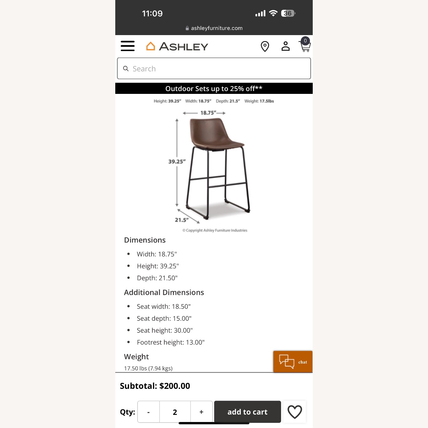 Ashley Furniture Centiar Barstool - image-5