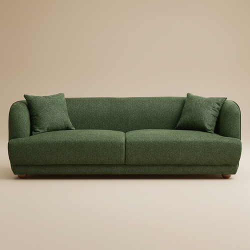 Used Venus Green Linen Sofa for sale on AptDeco