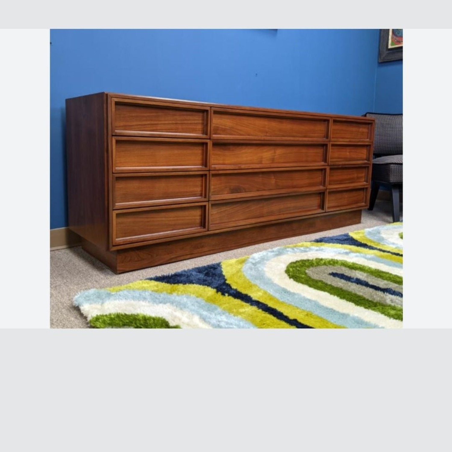 John Keal for Brown Saltman Walnut Dresser - image-1